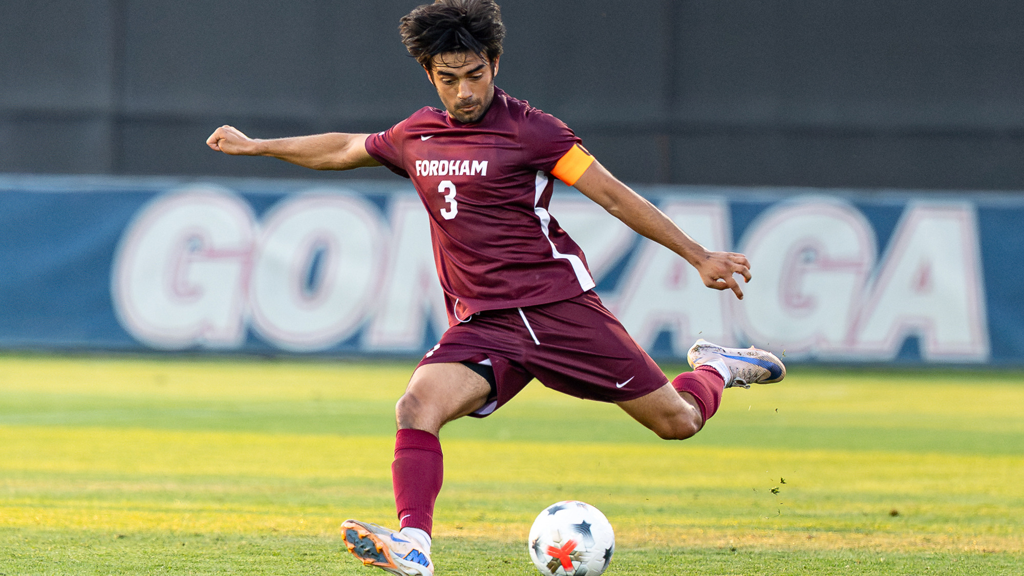 Kamran Mojabi gets ready to deliver the ball
