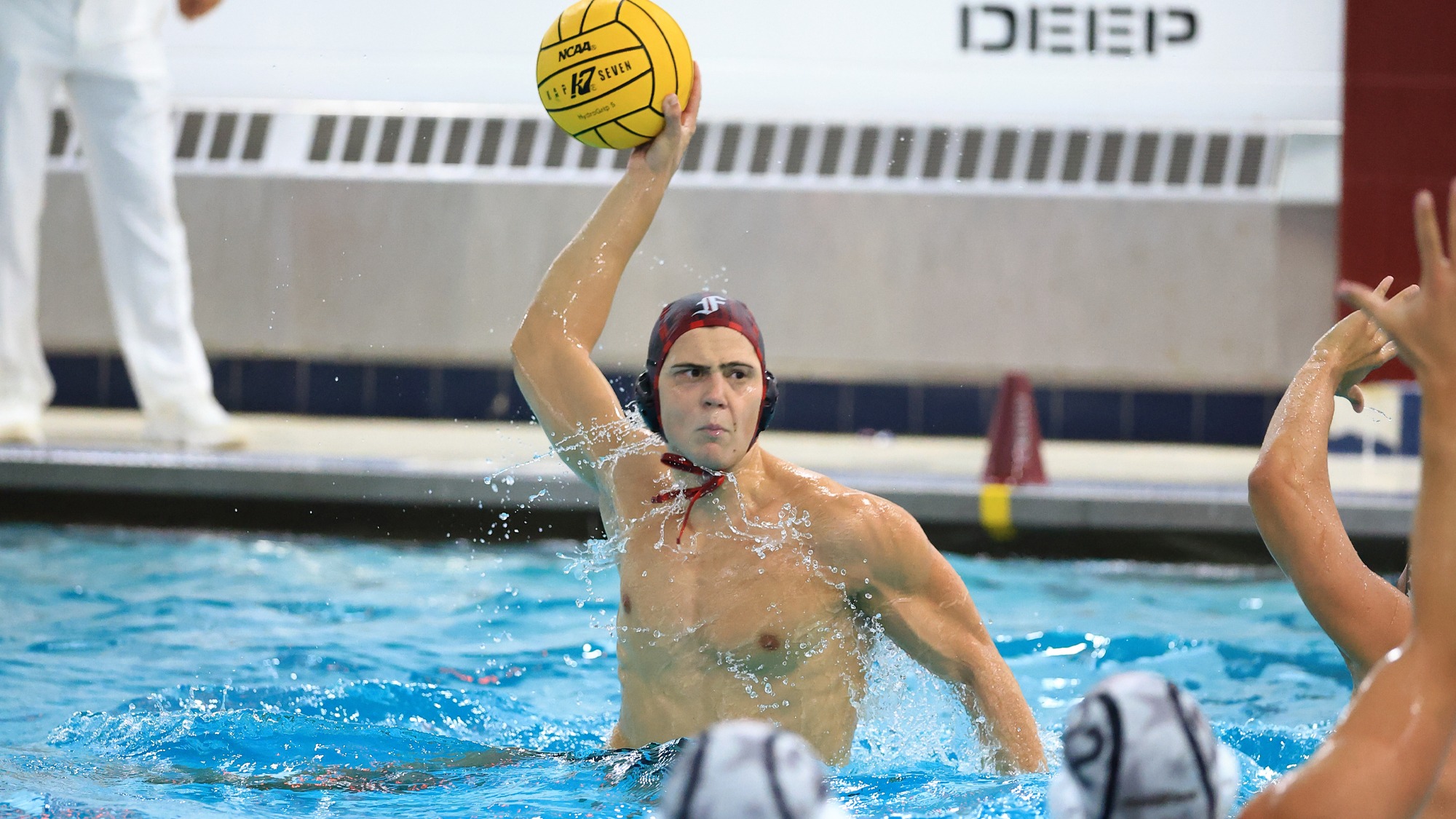 Vuk Kojic gets off a shot vs. Pepperdine