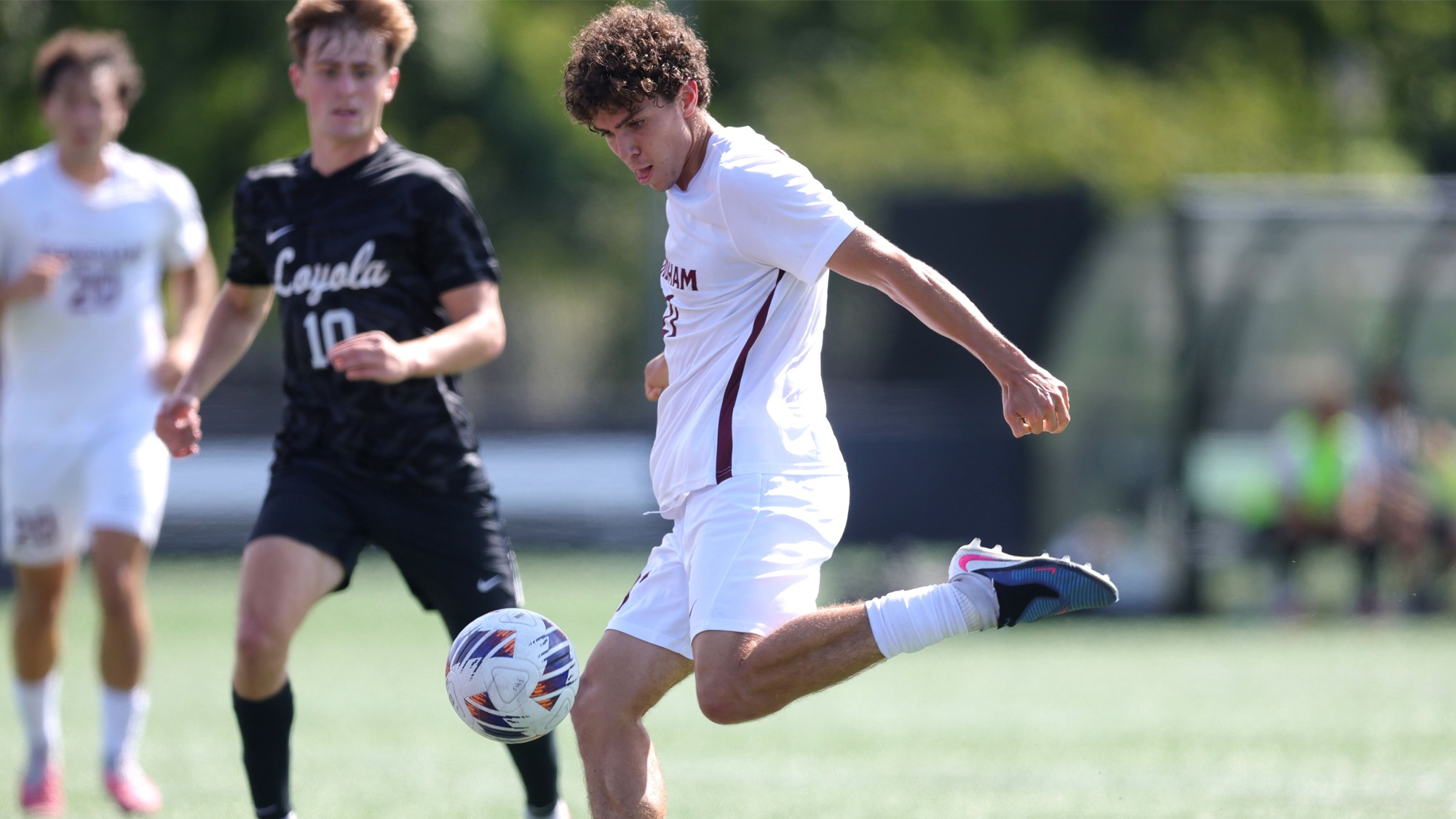Bruno Cellerino gets off a shot vs. Loyola Chicago