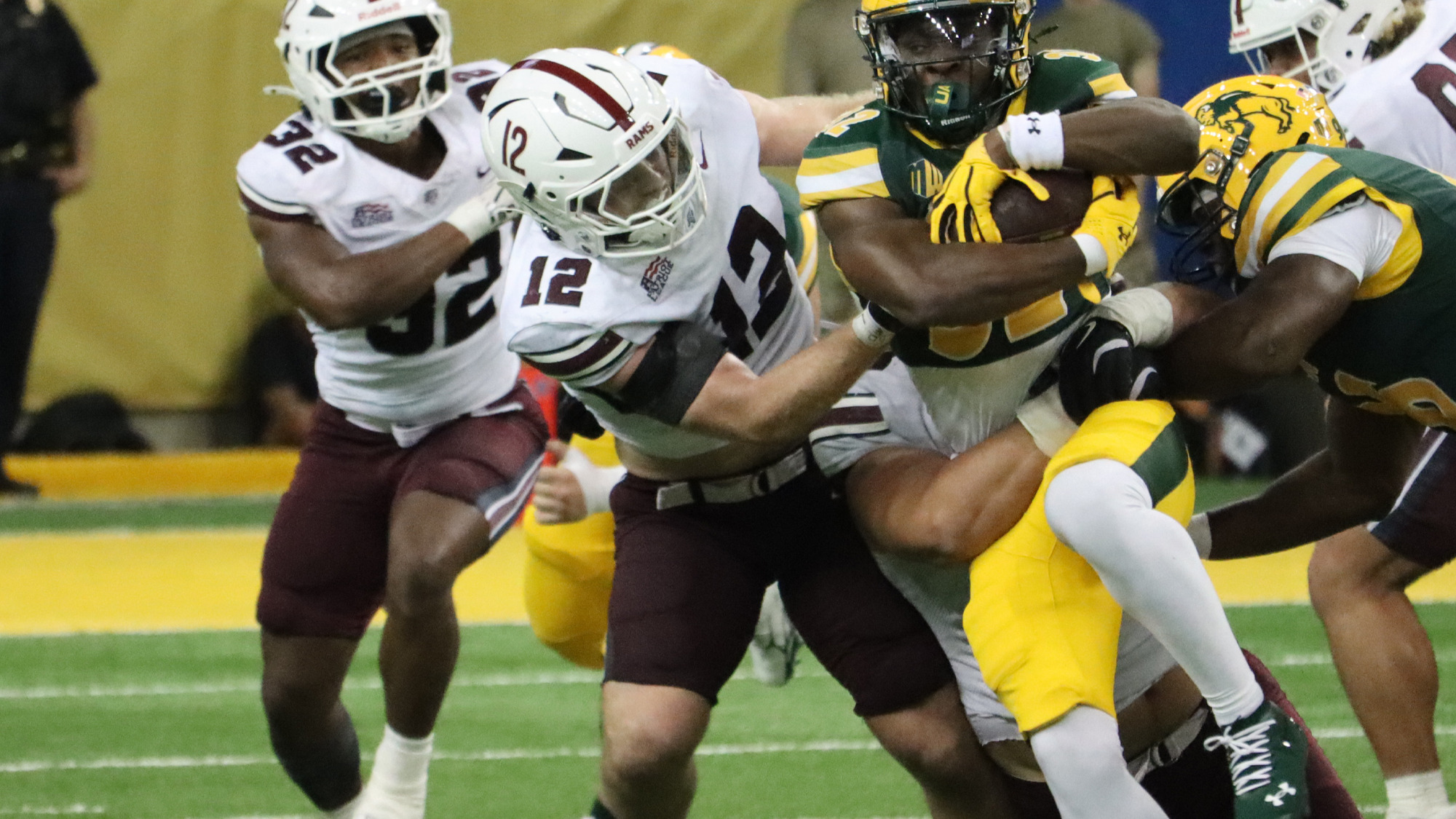 Andrew Osmun makes a stop at North Dakota State