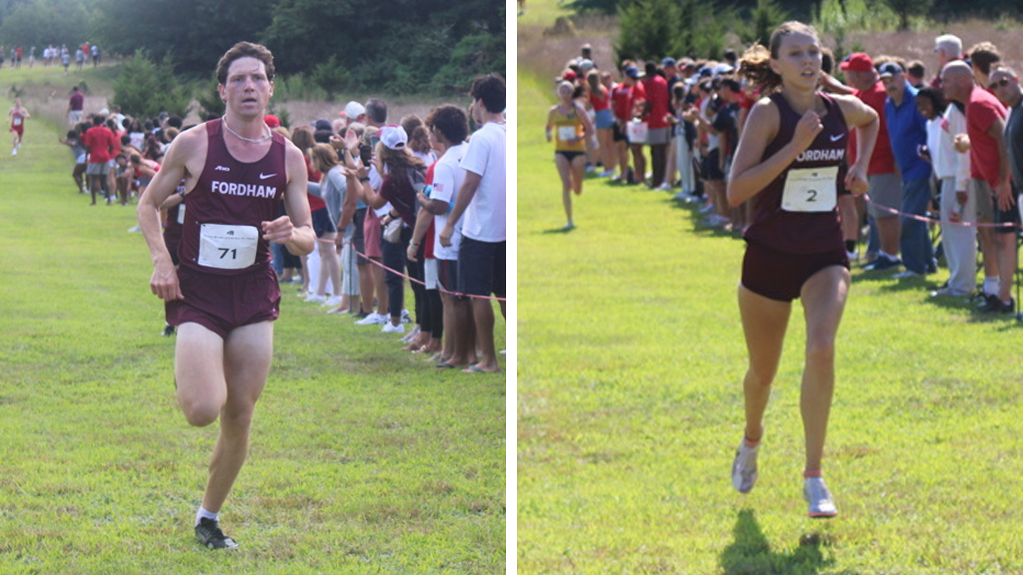Sean Reidy and Meredith Gotzman at the Stony Brook Season Opener