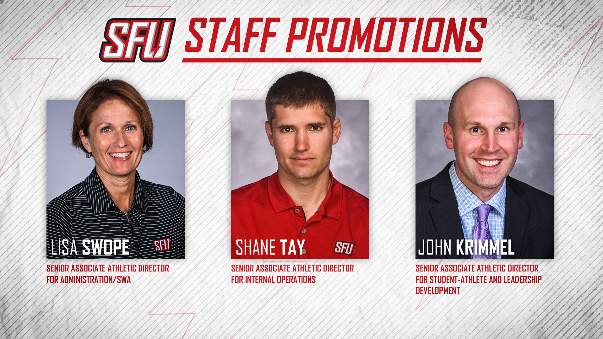 Saint Francis Athletics Announces Administrative Promotions Saint