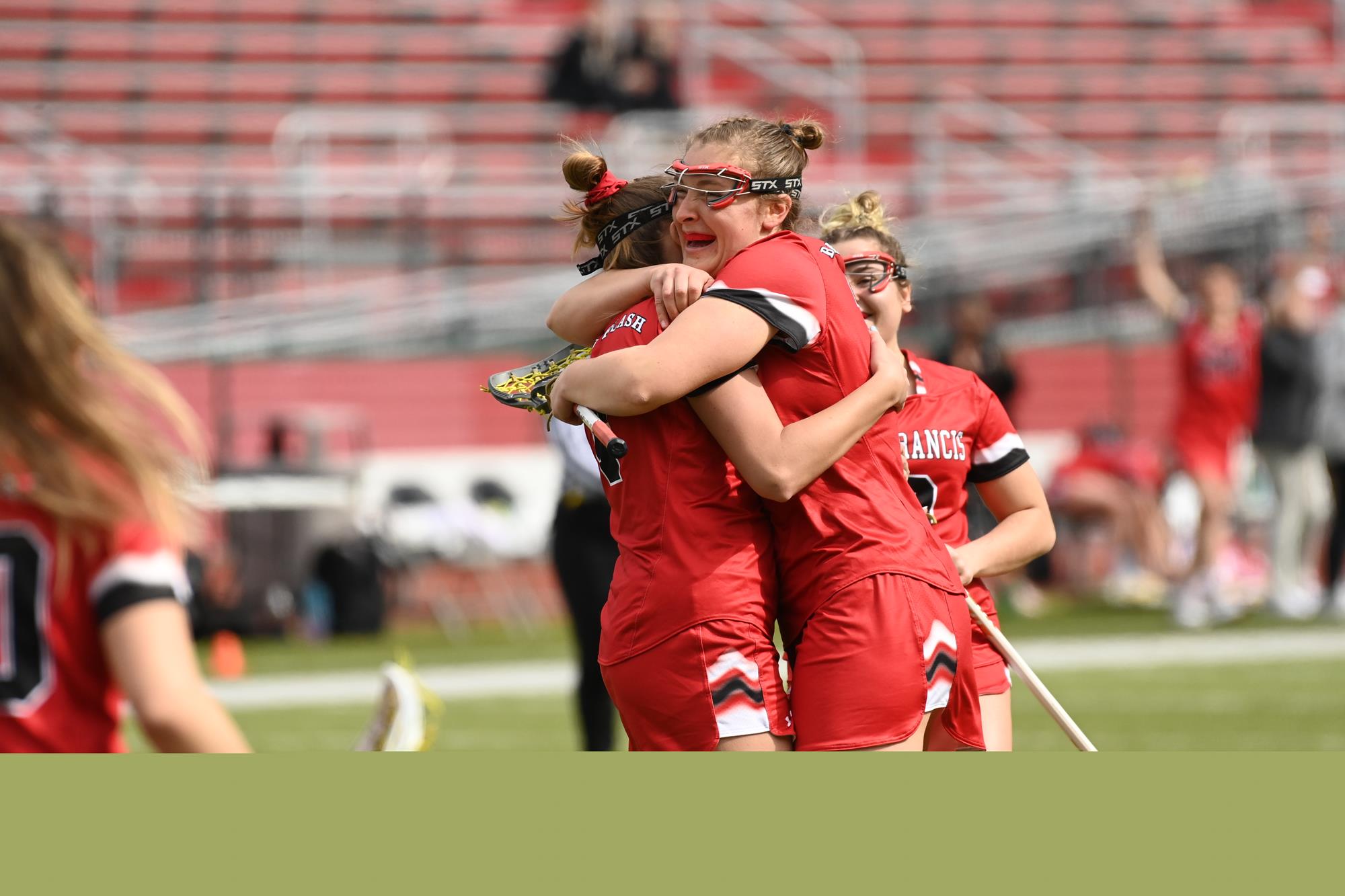 Stand Tall Heidt Hoses Down Presbyterian For Saint Francis Women's