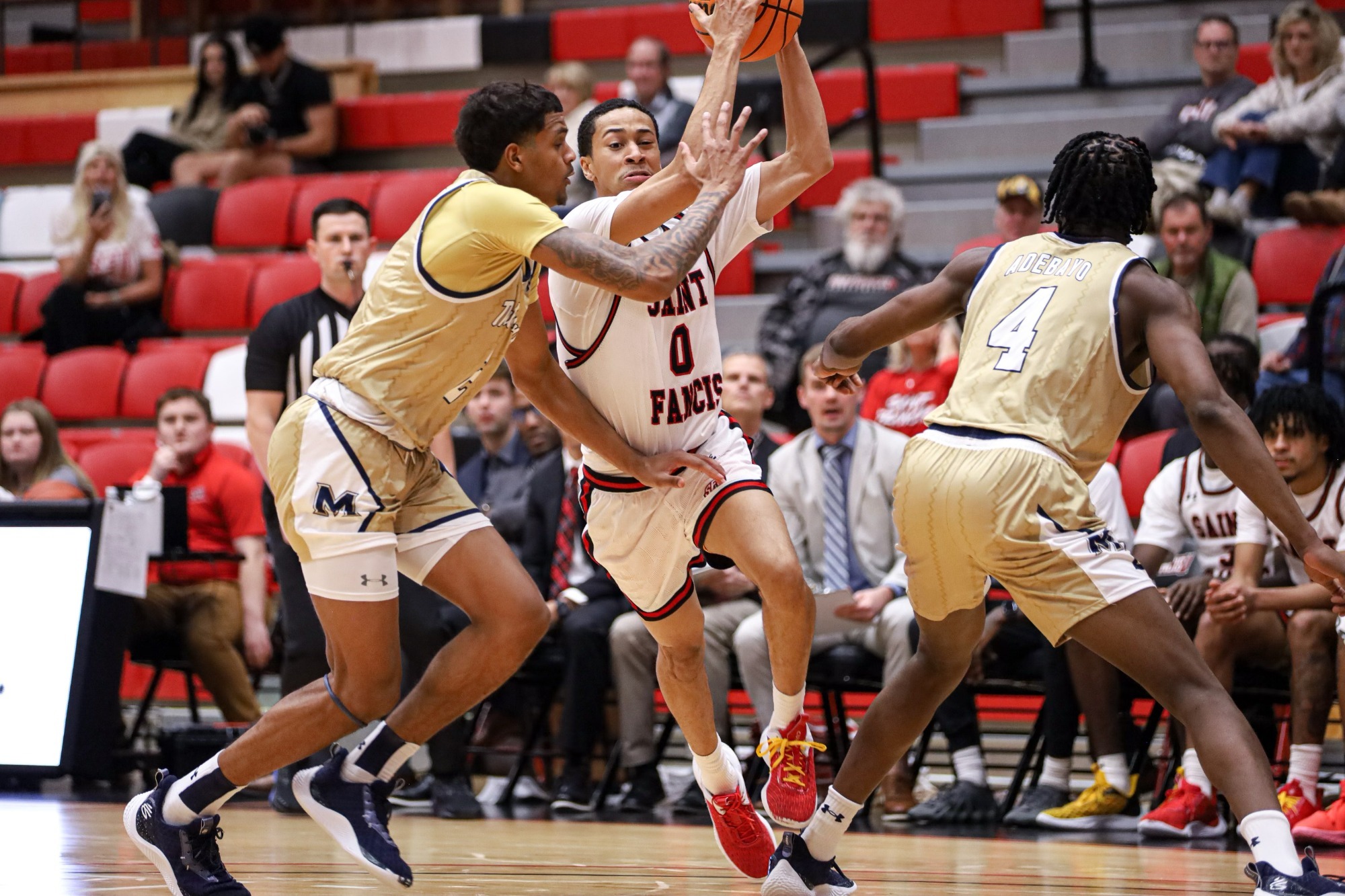 Tale Of Two Halves Slows Saint Francis Men's Basketball Despite