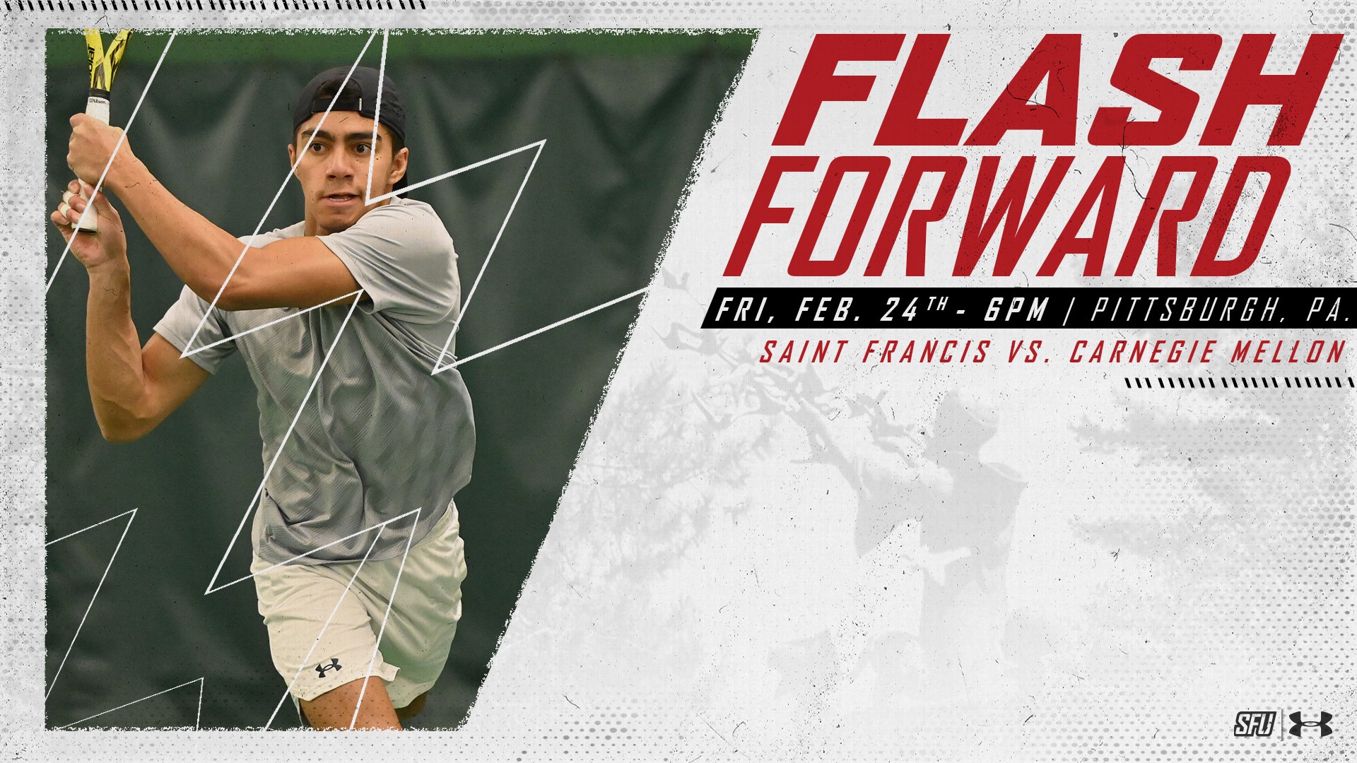 Men’s Tennis Takes on Carnegie Mellon Saint Francis University Athletics