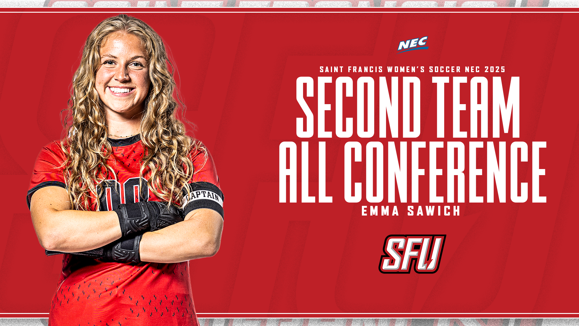 Emma Sawich All-NEC Second Team