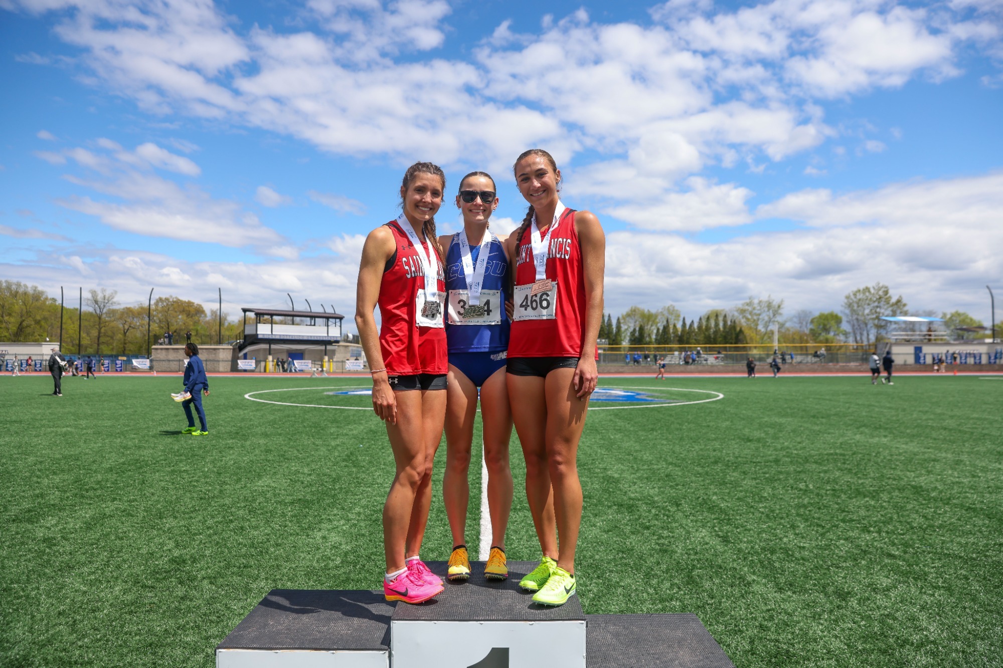 TF Podium finish 5/2 NEC Champs Outdoor