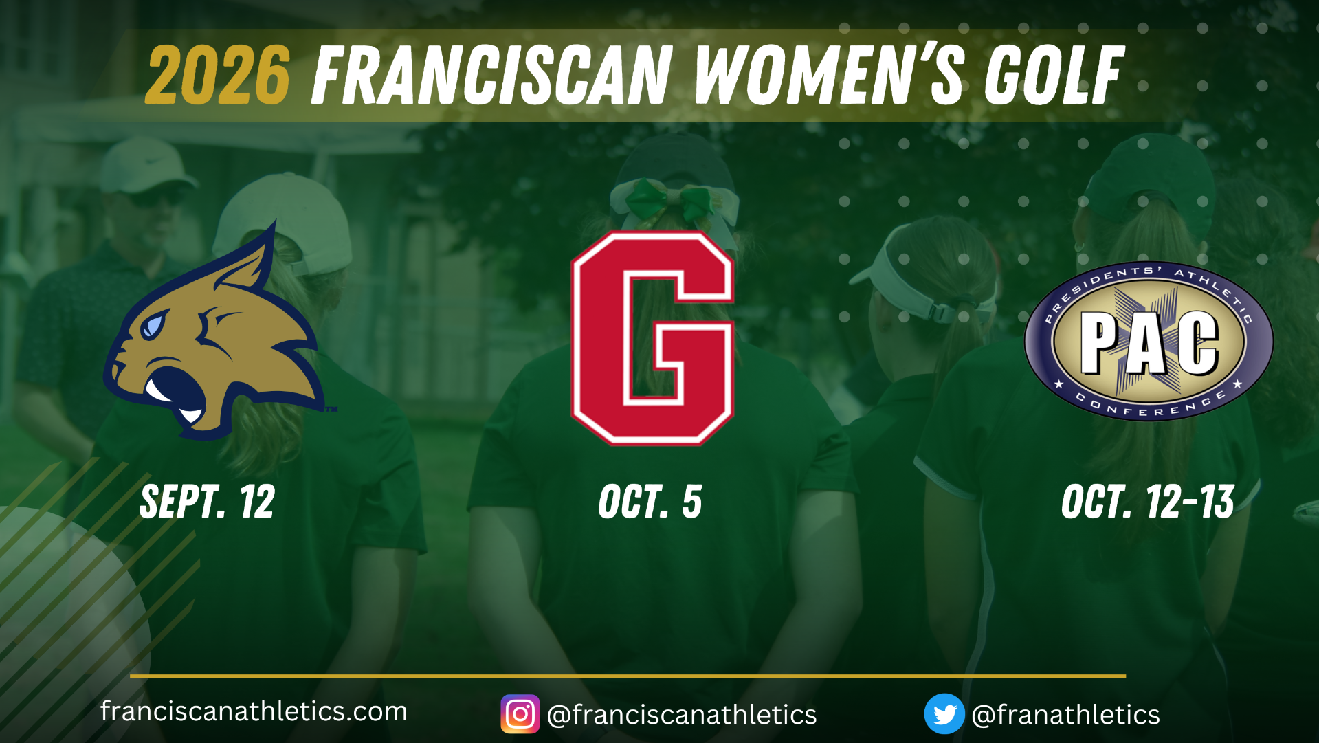 WGOLF Schedule 2026
