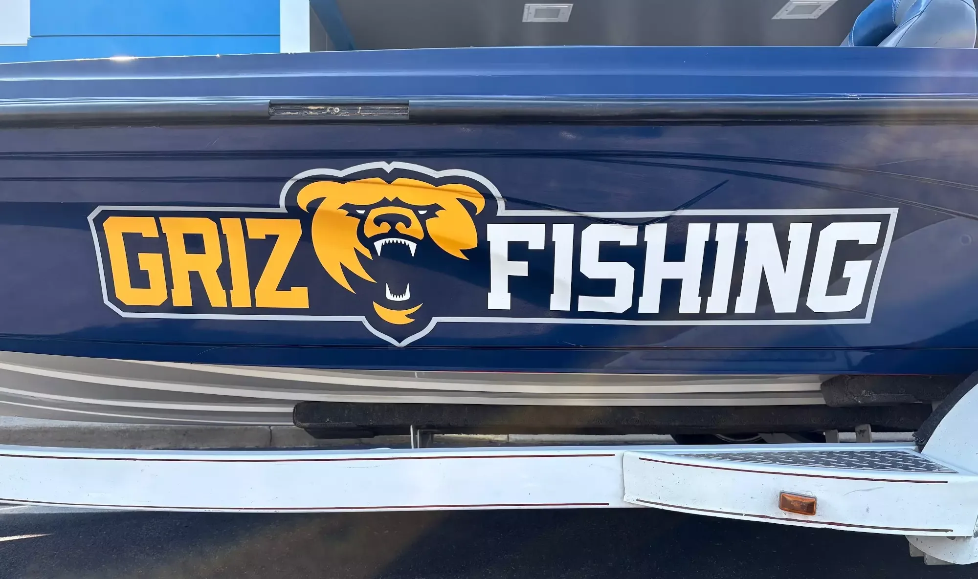 Franklin College gave its bass fishing boat a makeover prior to its first season of intercollegiate competition.