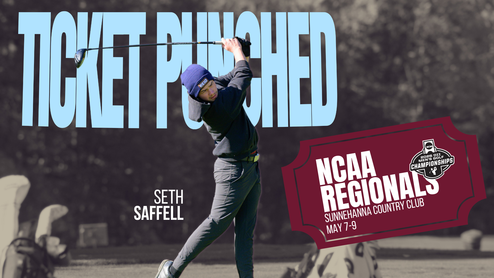 Seth ticket punched