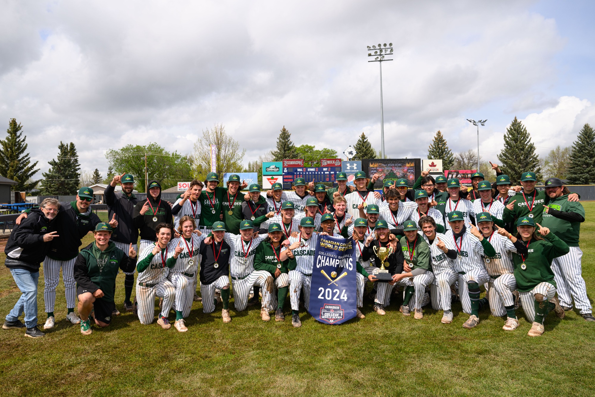 Brady Renneberg walk off - CCBC Championship hit and celebration