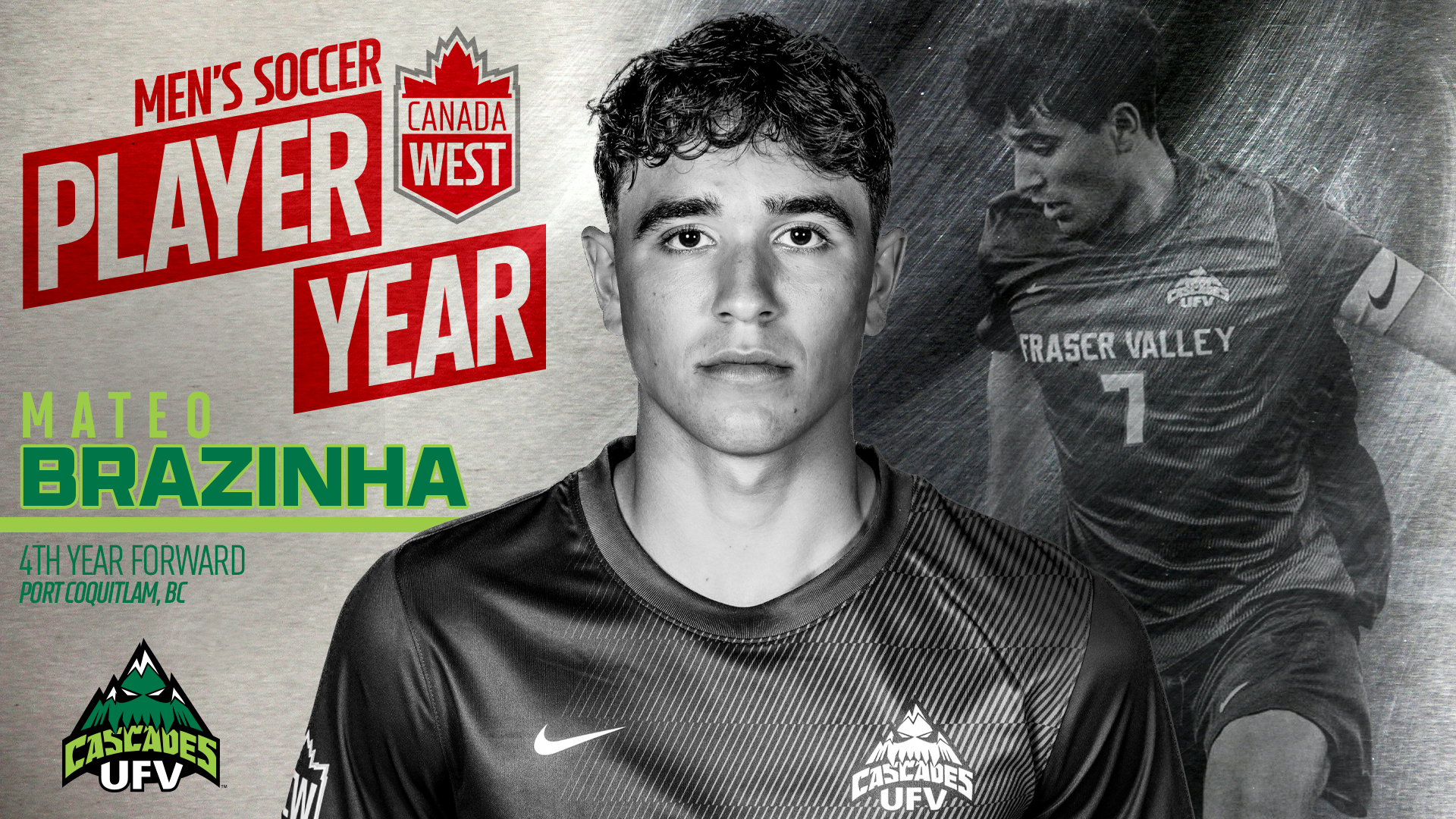 Mateo Brazinha 2025 CW player of the year