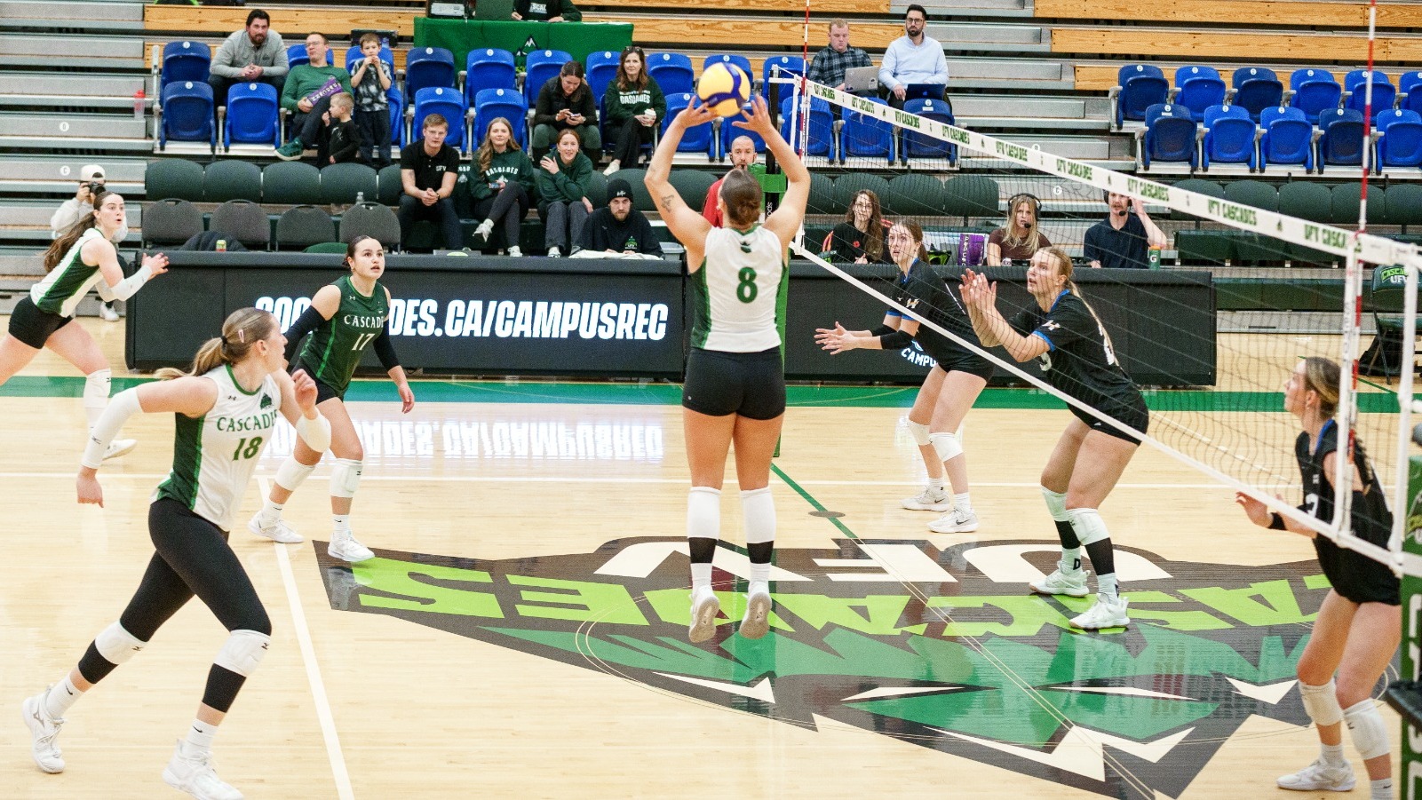 Cailin Bitter sets her team against UBCO