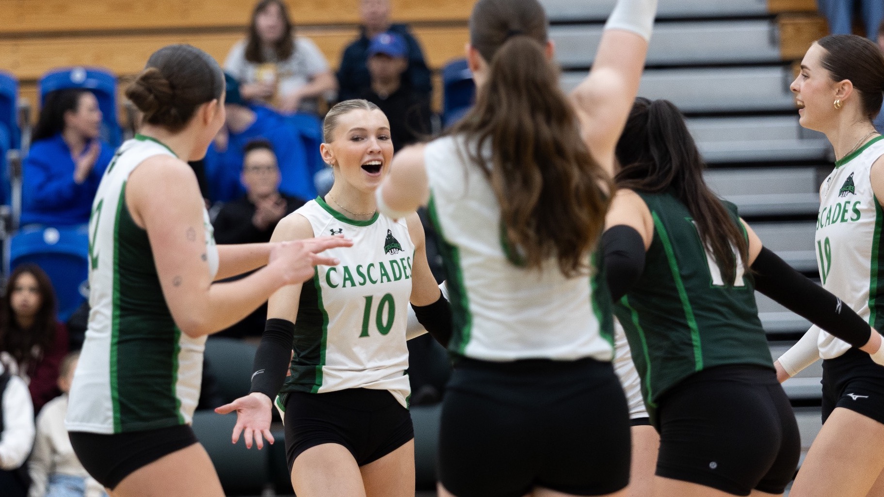 Bianca Pura celebrates after a kill