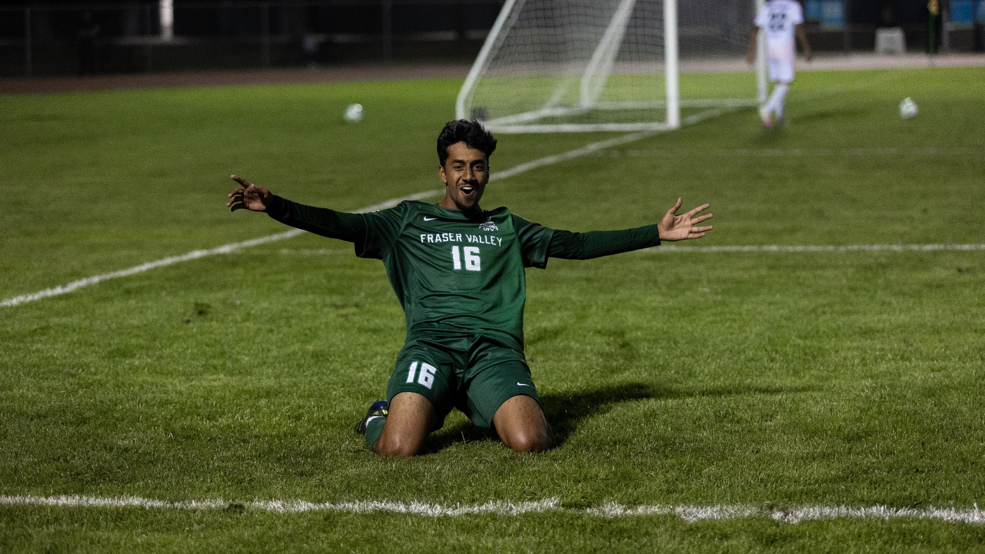 Joaquim Dharamsi celebrates his first in CW