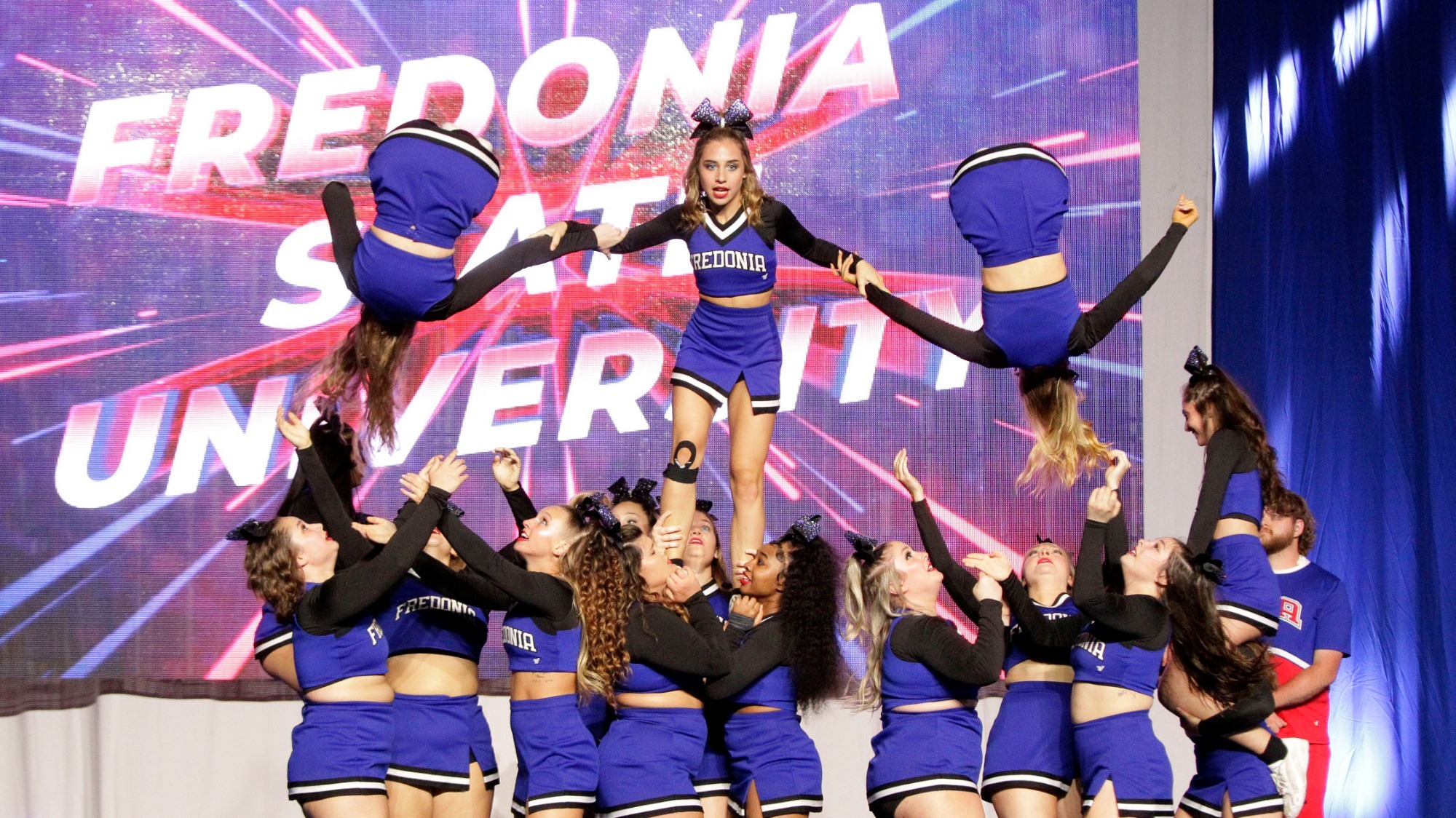Daytona Beach! Cheerleaders compete in NCA competition Fredonia State