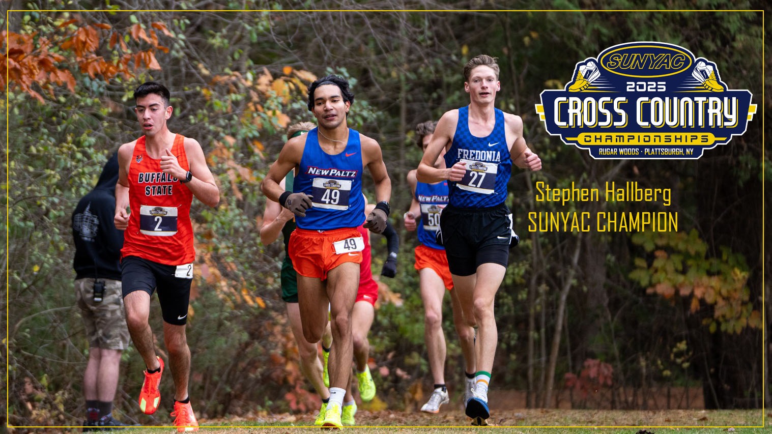 Stephen Hallberg SUNYAC Champ 2025