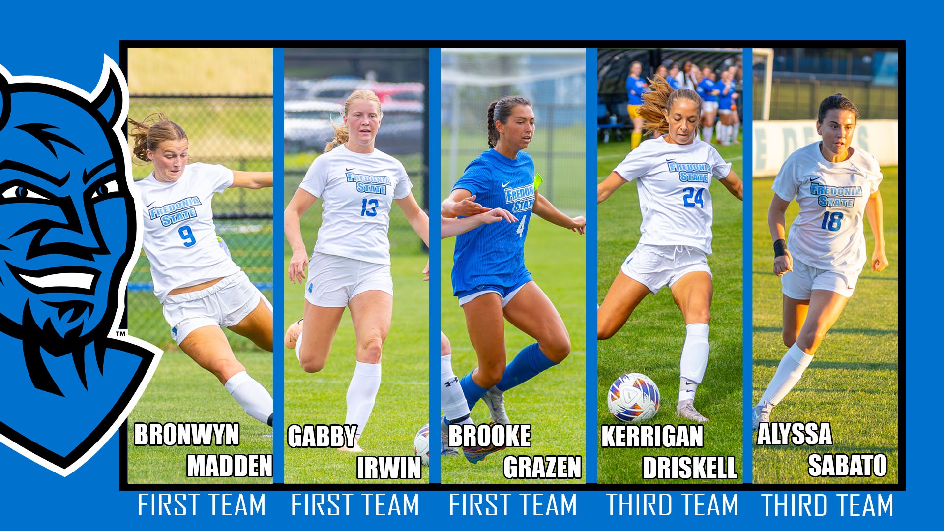 Madden Irwin Grazen Driskell Sabato ALL SUNYAC 2025