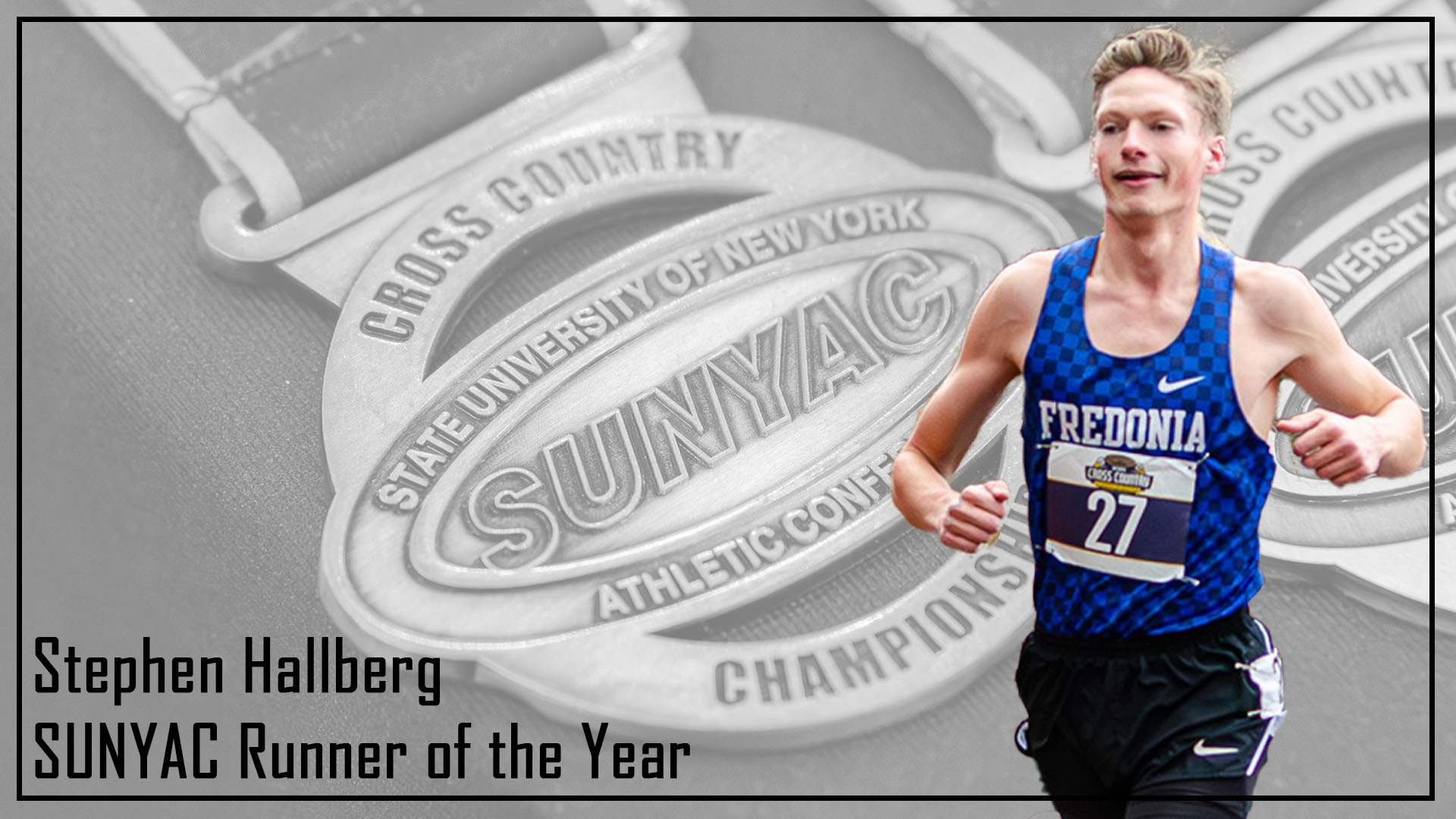 Stephen Hallberg - SUNYAC Runner of the Year 2025