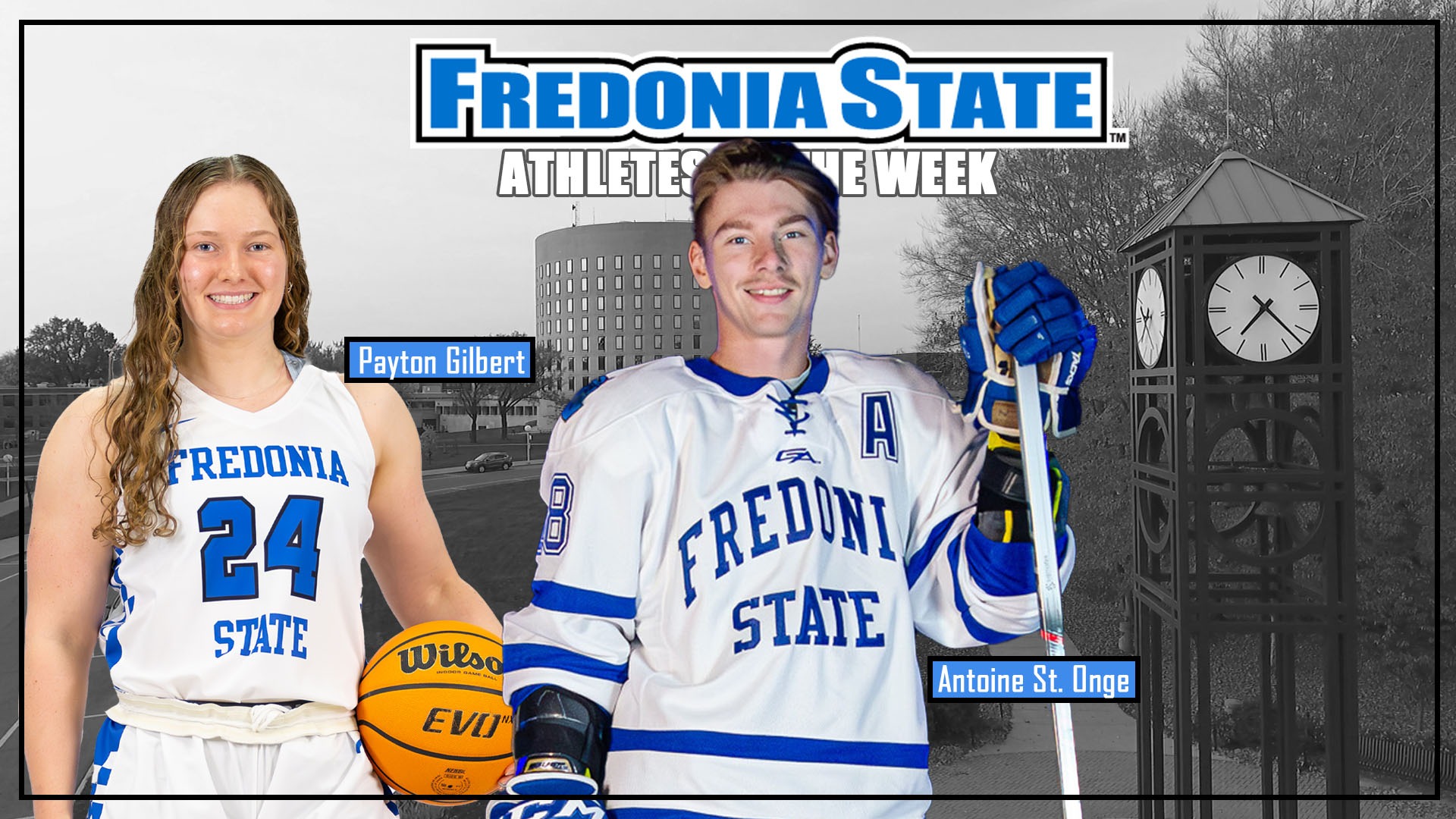 Atheltes of the Week - 10-13-26 Gilbert and St. Onge