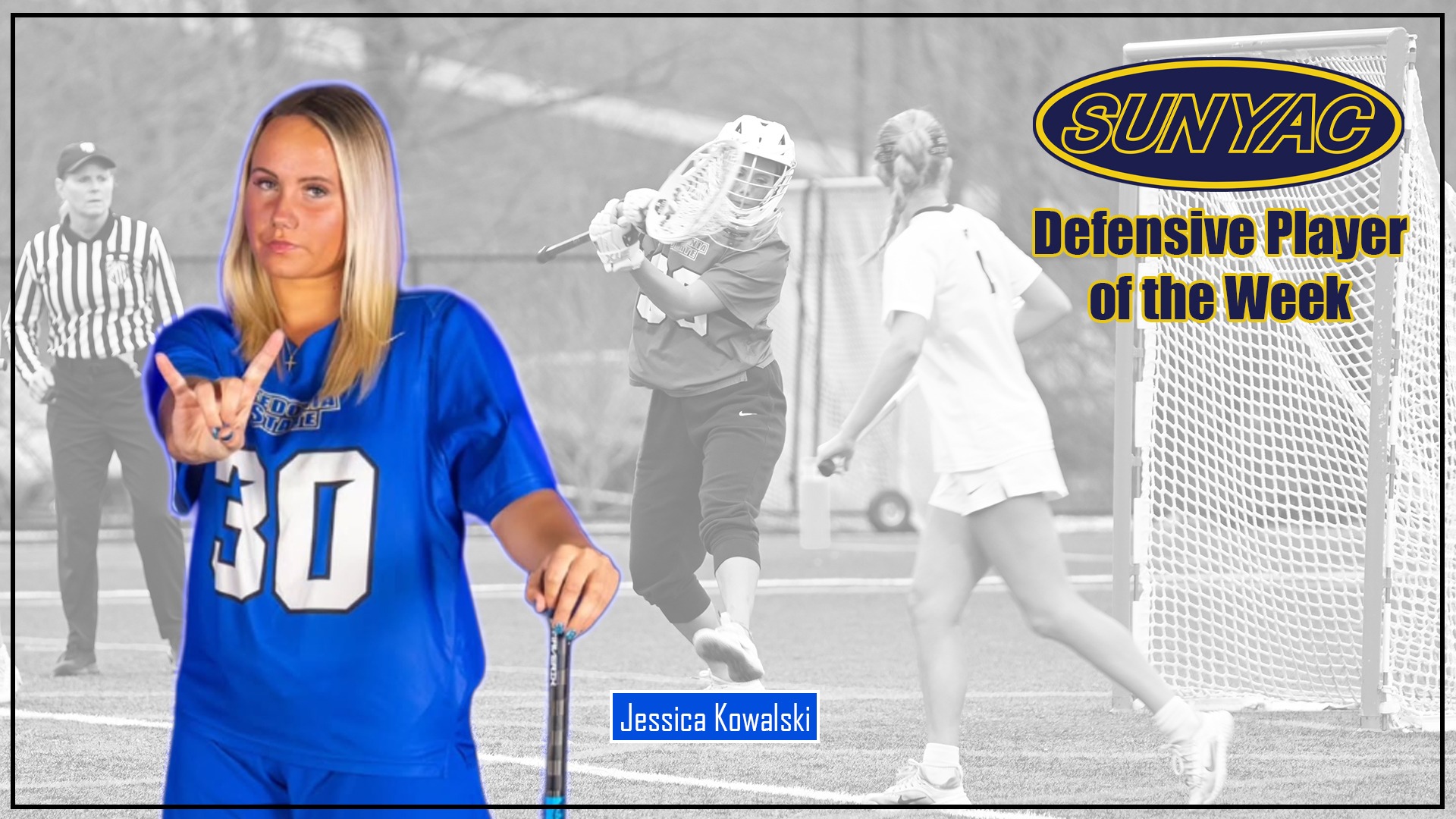 Jessica Kowalski Defensive Player of the Week