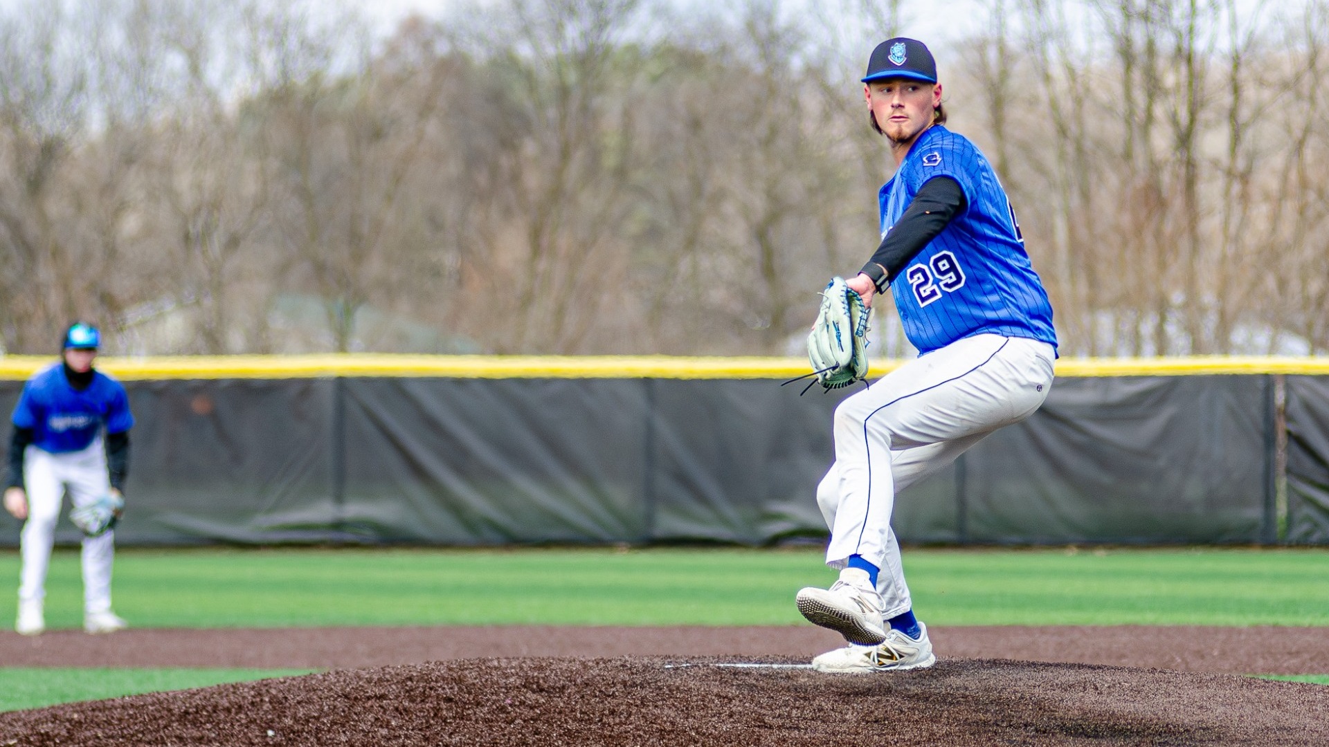 Morgan Zientara pitching vs Plattsburgh 