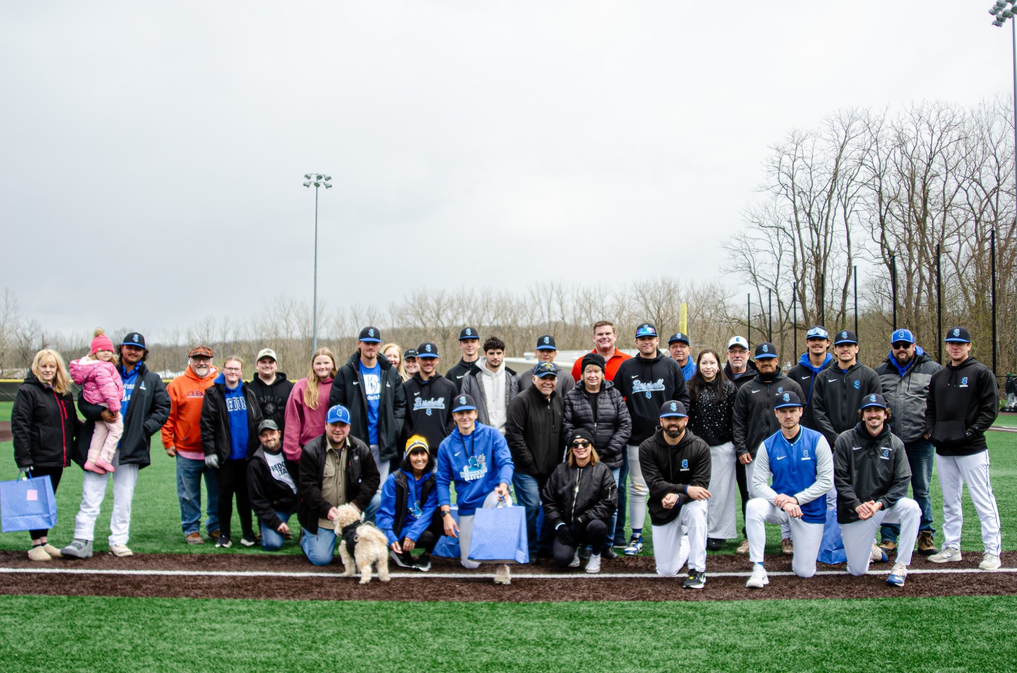 Baseball Senior Day Group Photo