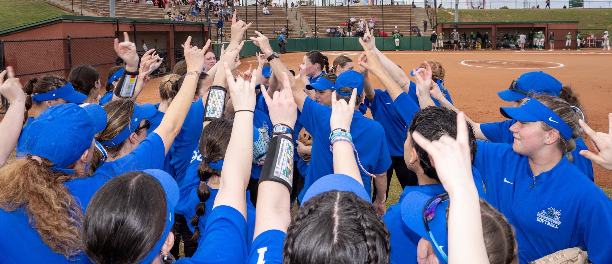 Softball Team Huddle Florida 2026