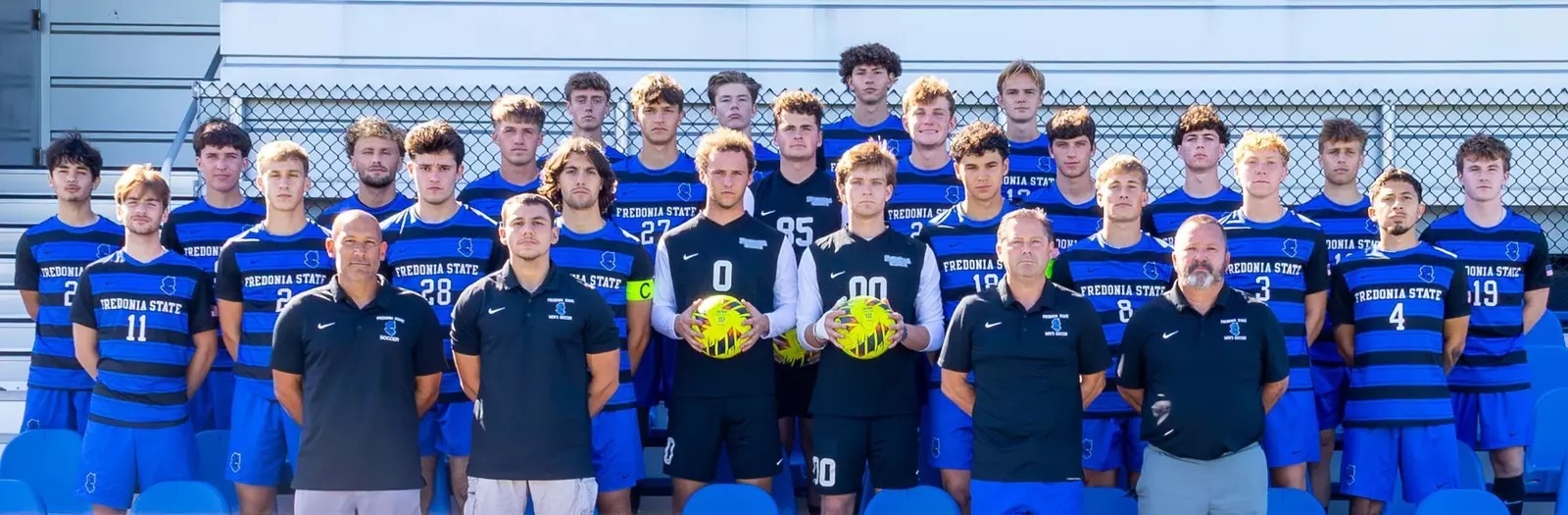 2025 Fredonia State Men's Soccer Team Photo