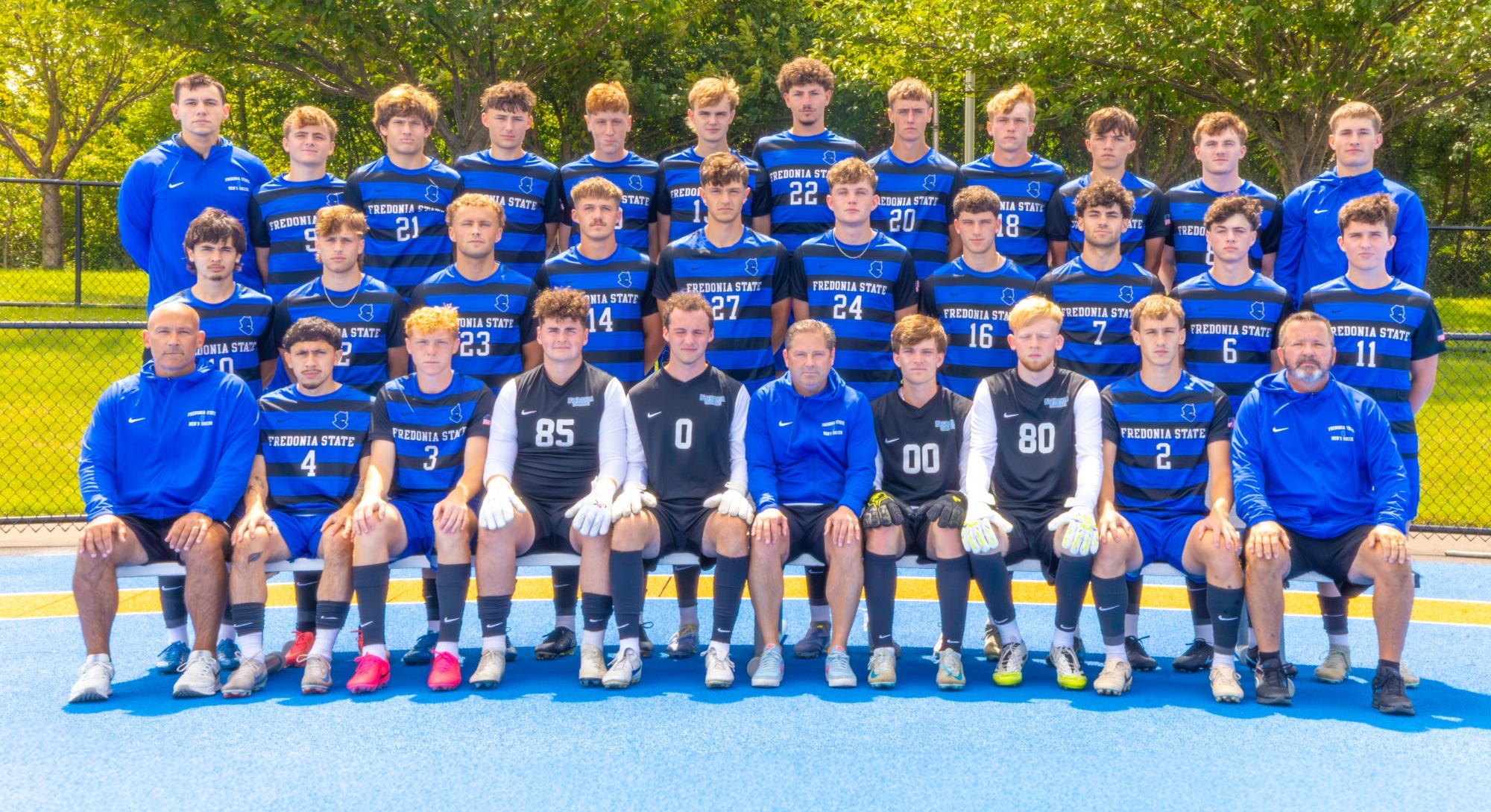 2026 Fredonia State men's soccer team photo