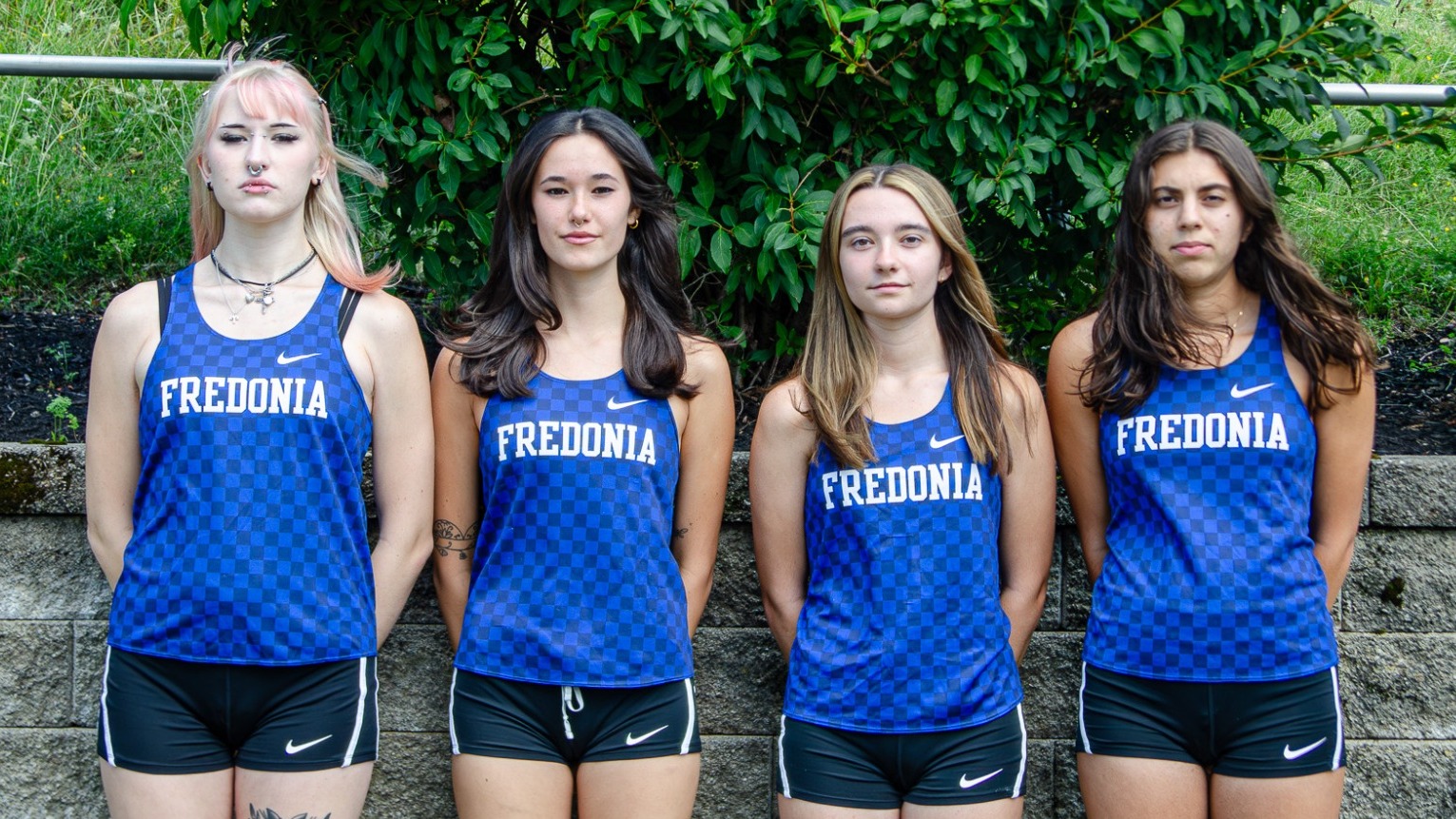 Photo of the 2026 Fredonia State women's cross country team