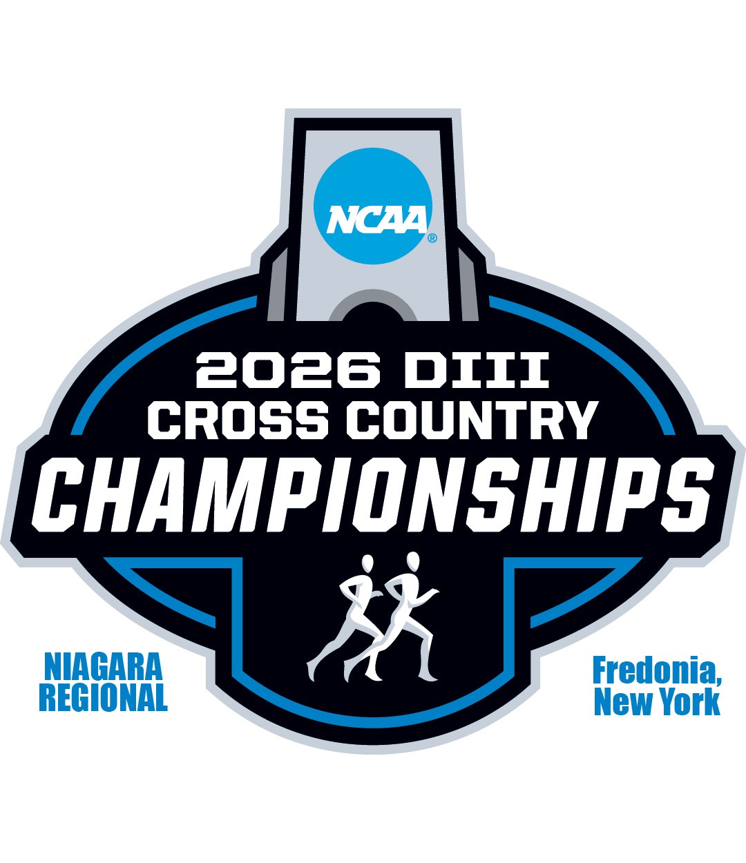 2026 NCAA D3 Niagara Regional for cross country logo