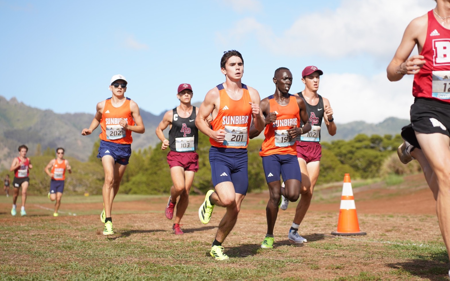 sunbird men take home second place