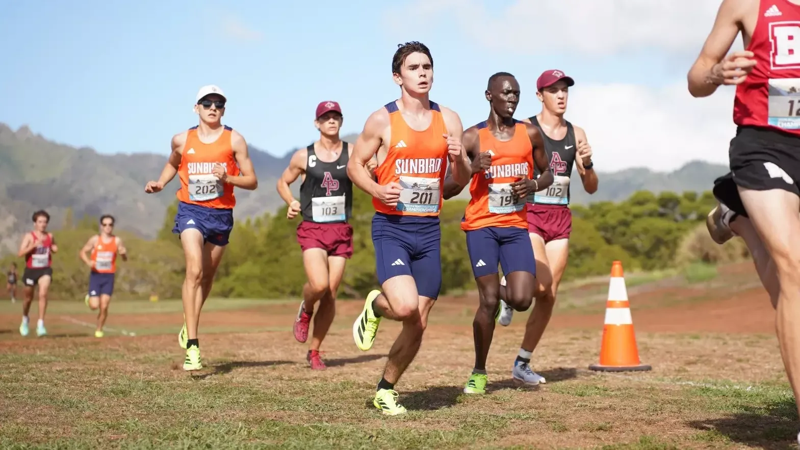 sunbird men take home second place