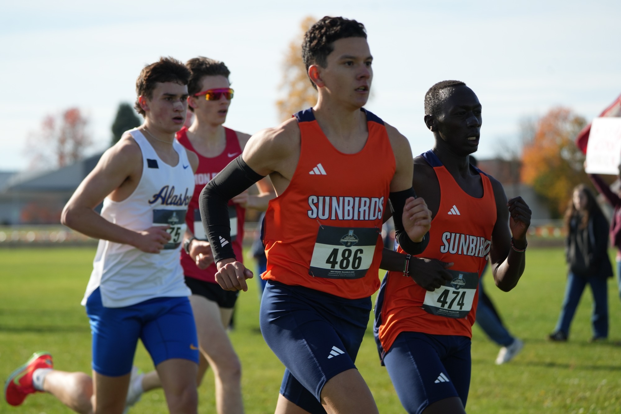 sunbird men compete at west regionals
