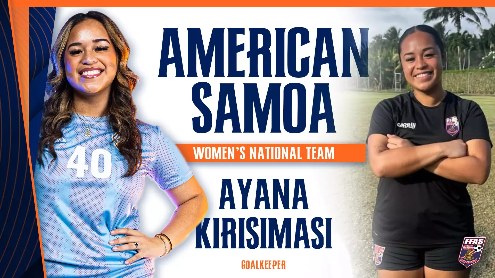 Ayana Kirisimasi American Samoa national team