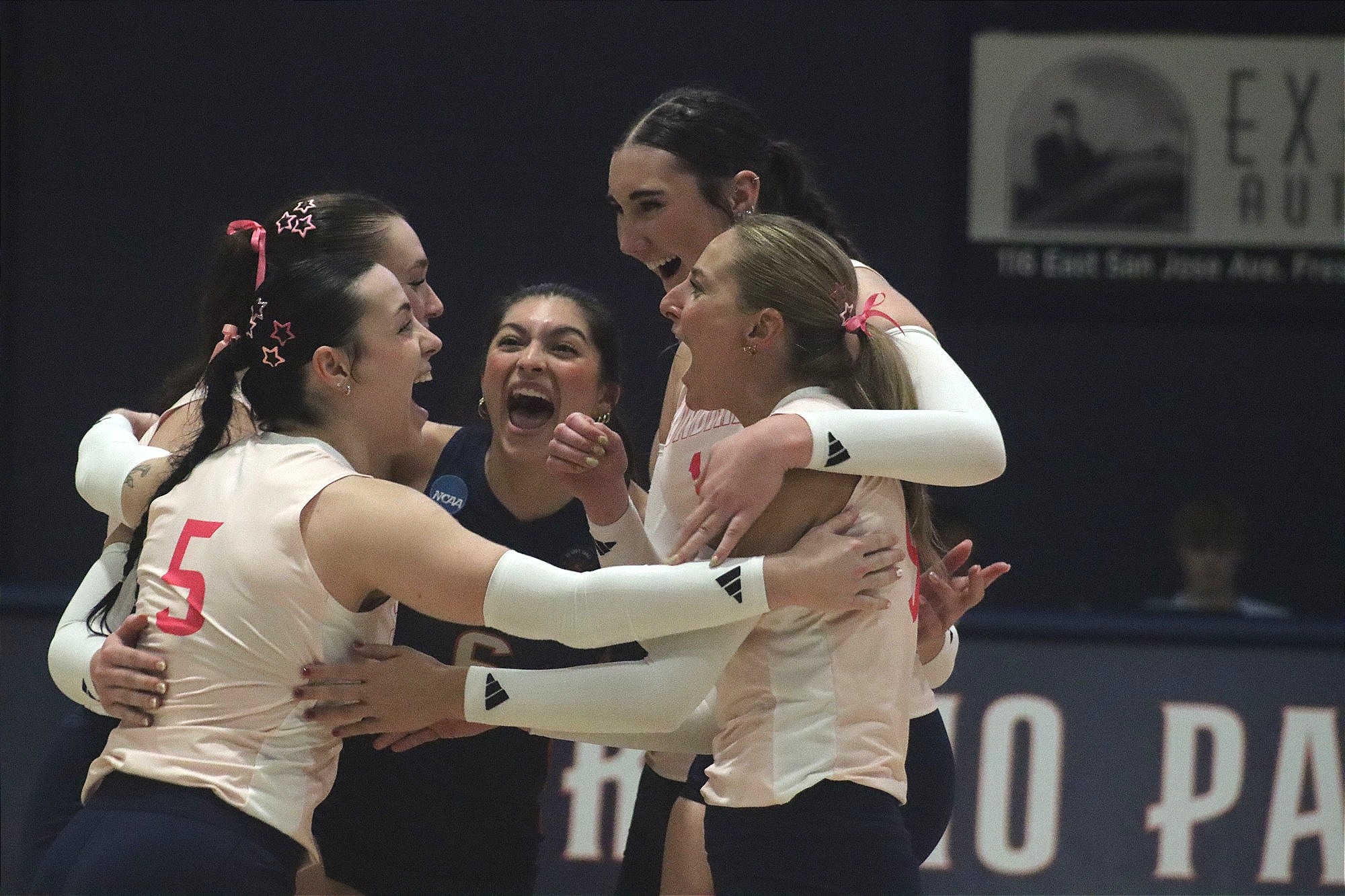 vb in new pink jerseys