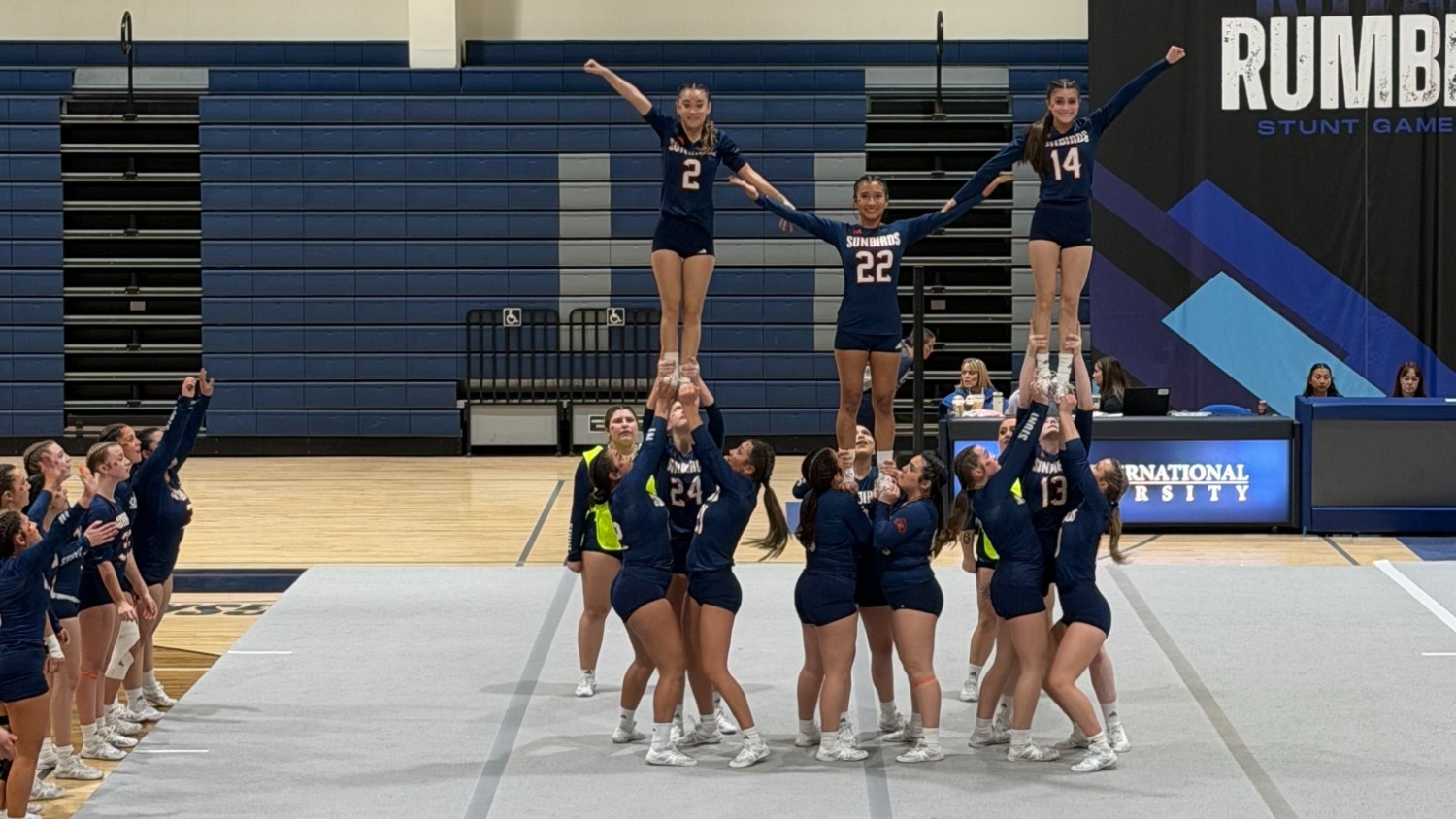 stunt at royal rumble