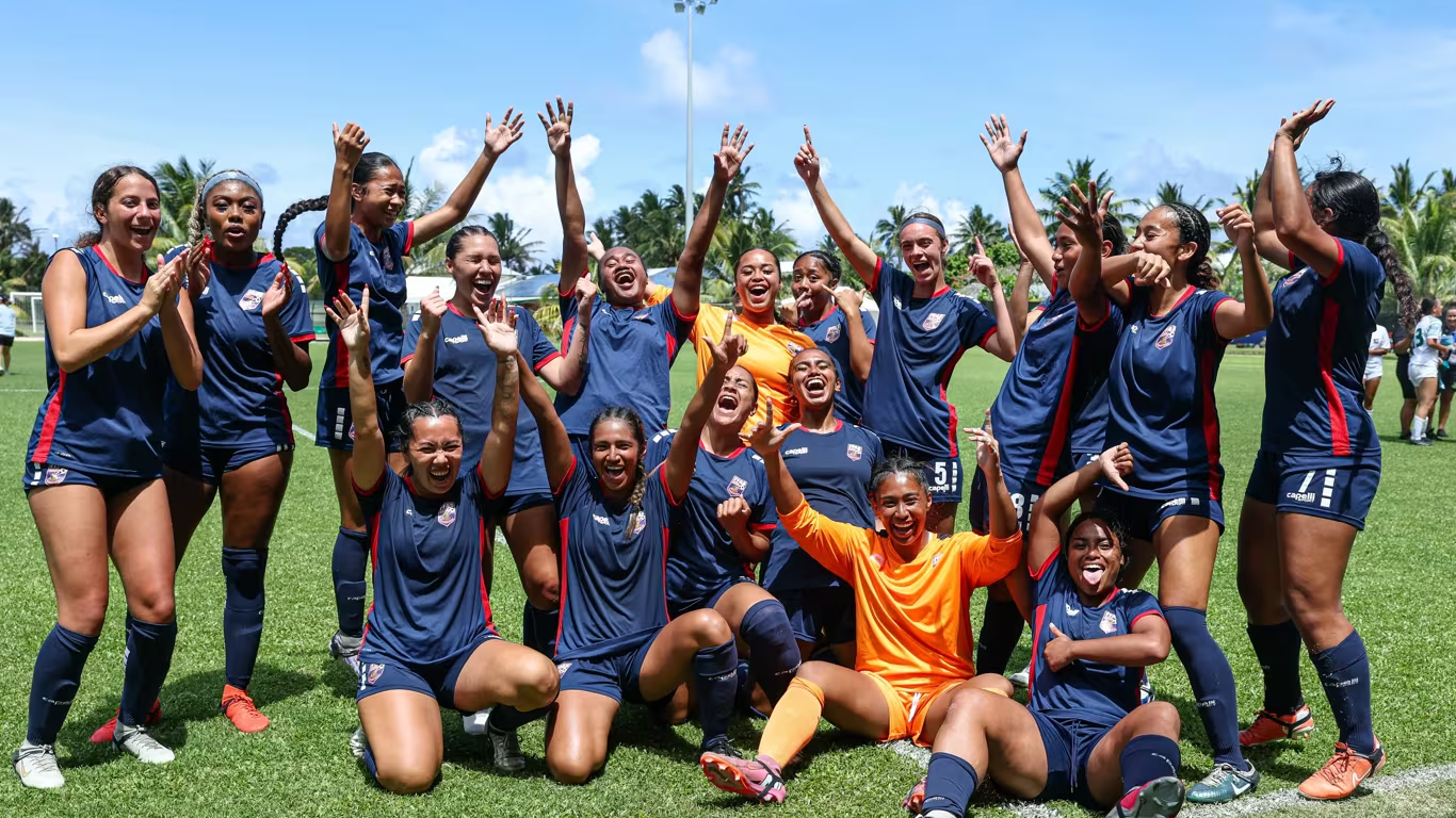 FPU's Ayana Kirisimasi and American Samoa national team