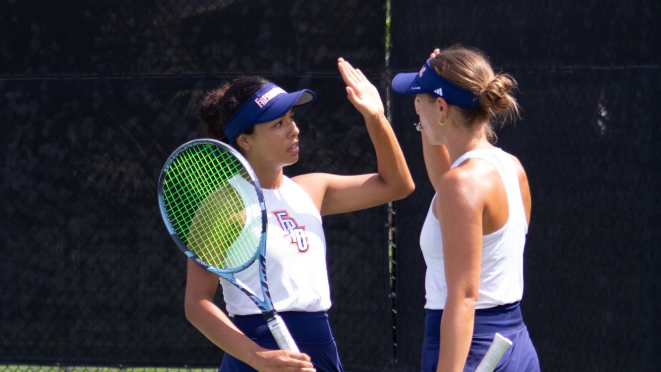 mago and mitchell celebrating the point