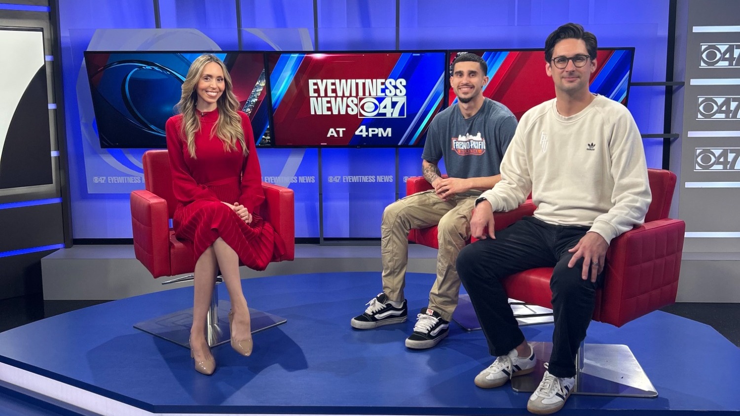 FPU's CJ Haydock and Isaac Peralta on CBS47 Team Tuesday