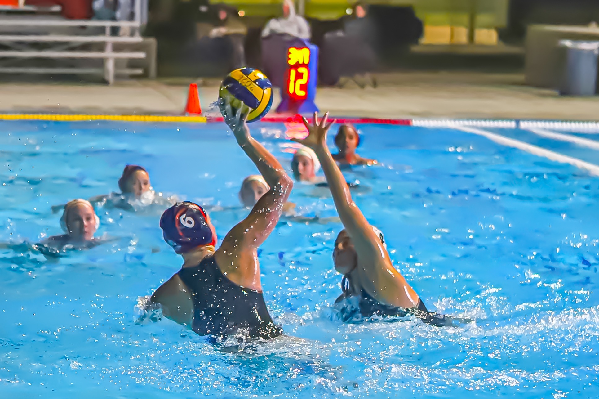 womens water polo vs pacific