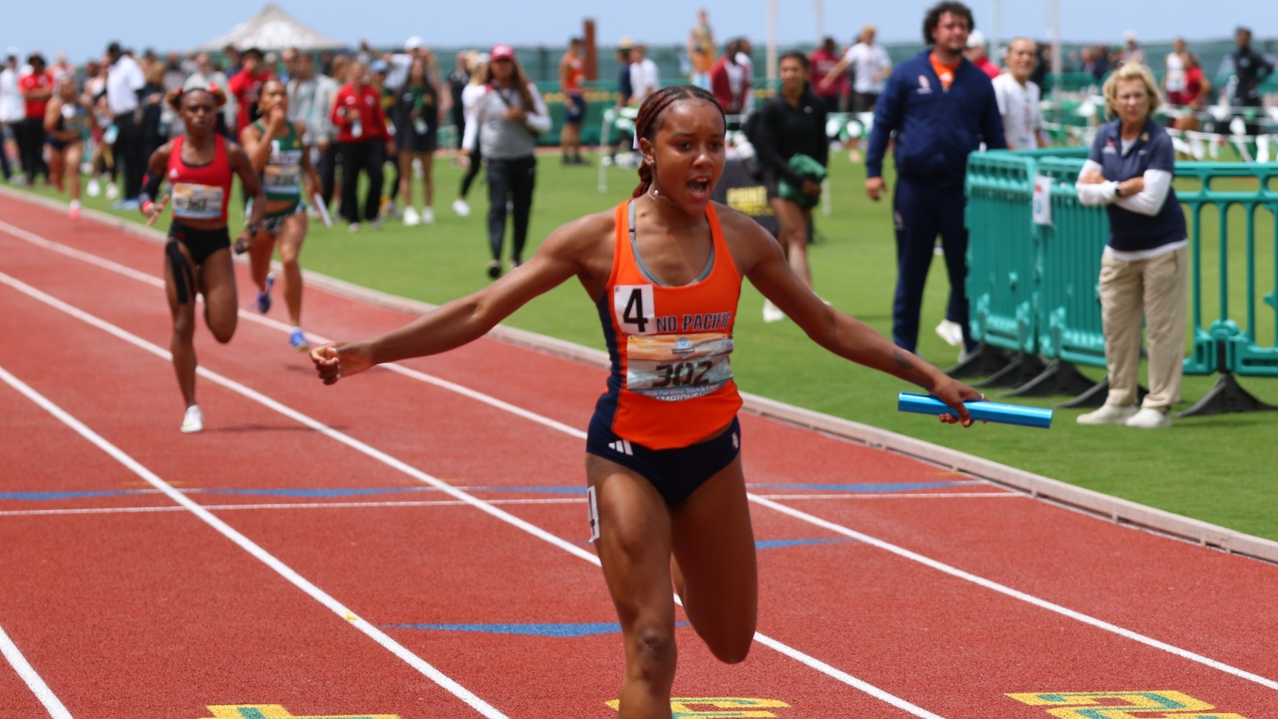 cyan haslip crossing the line