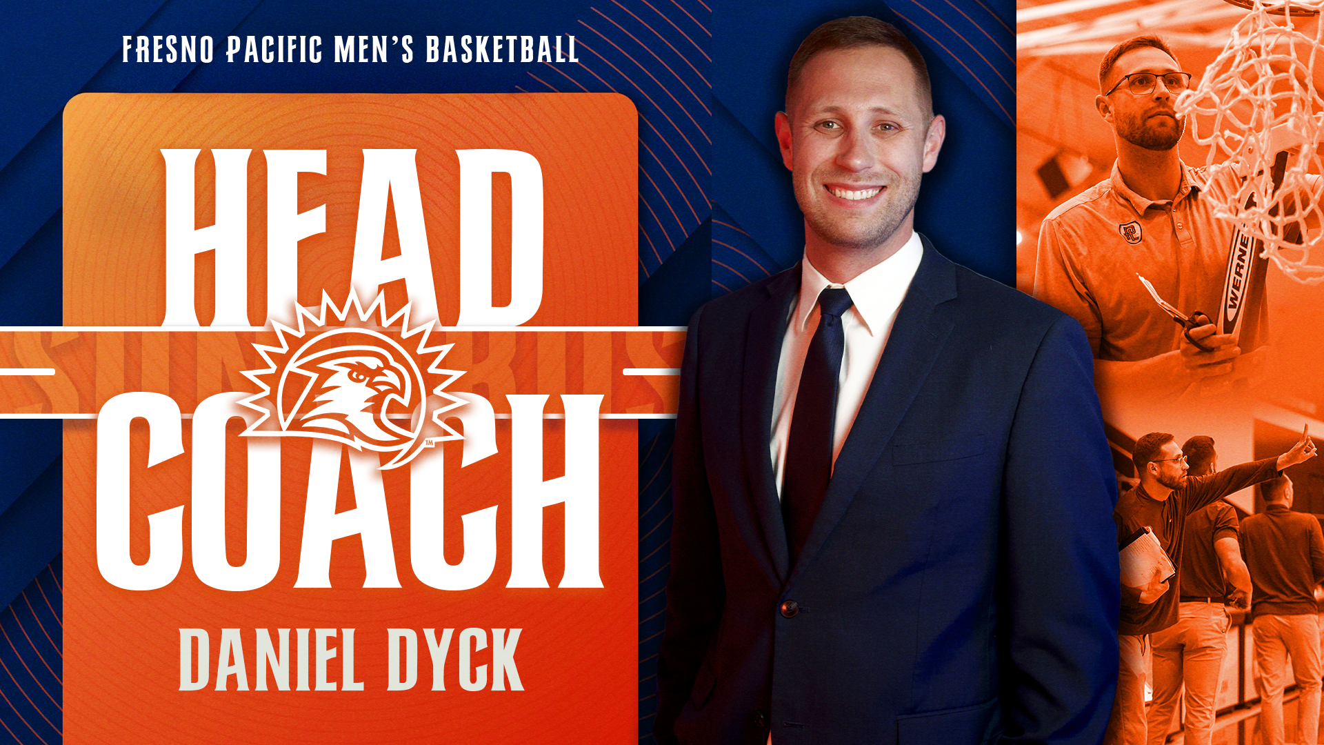 New FPU Men's Basketball Coach Daniel Dyck