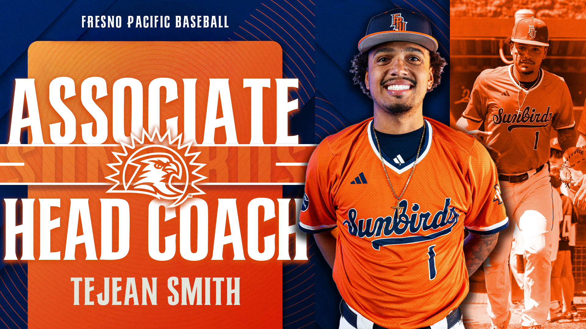 FPU Baseball New Associate Head Coach Tejean TJ Smith