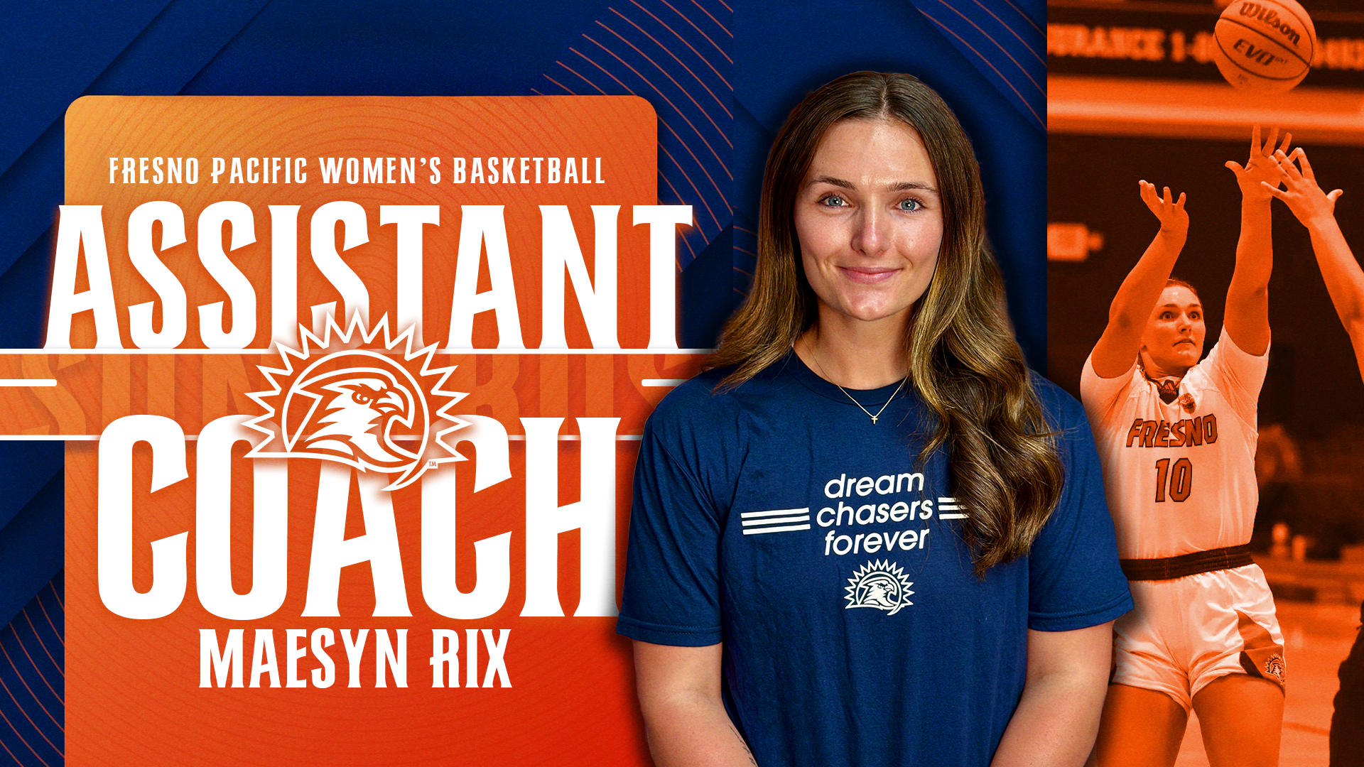 FPU Women's Basketball Coach Maesyn Rix Announcement