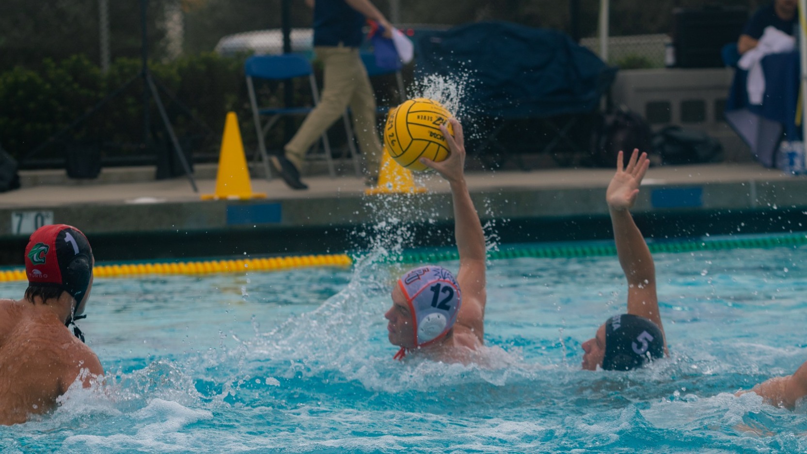 Tristin Fox scoring the goal vs Cuesta College