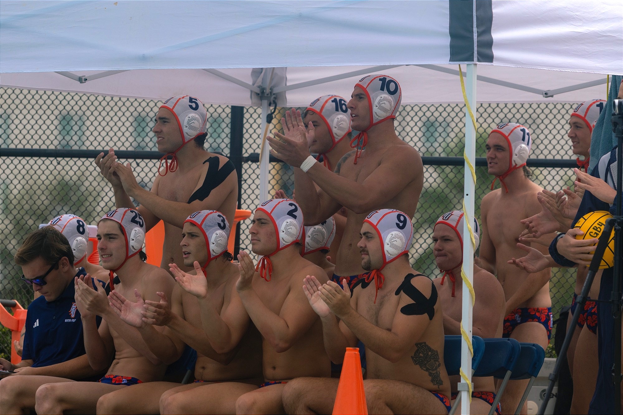 mens water polo cheering 2026