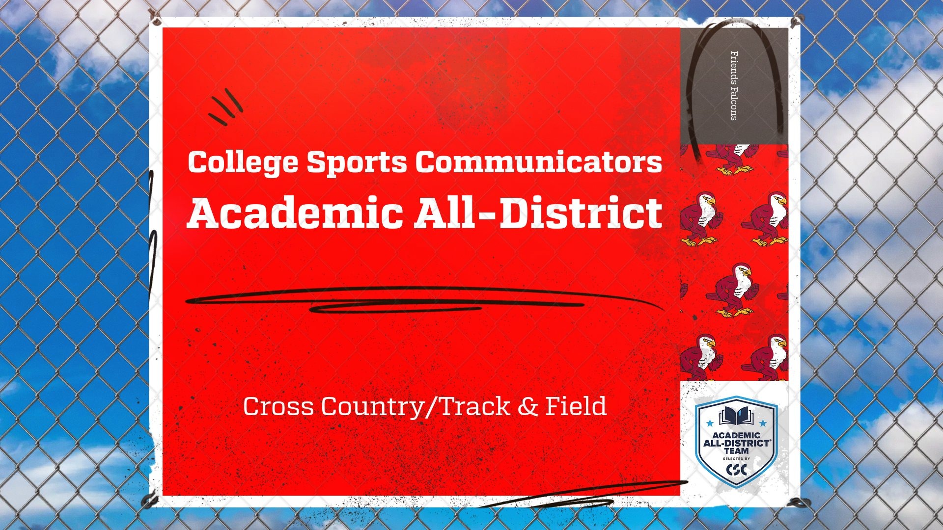 Cross Country/Track & Field CSC Academic All-District Graphic Web