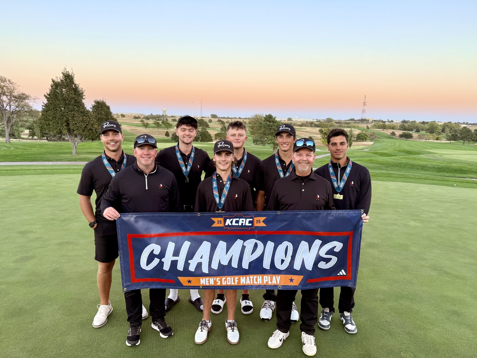 Men's Golf KCAC Match Play Championship action web